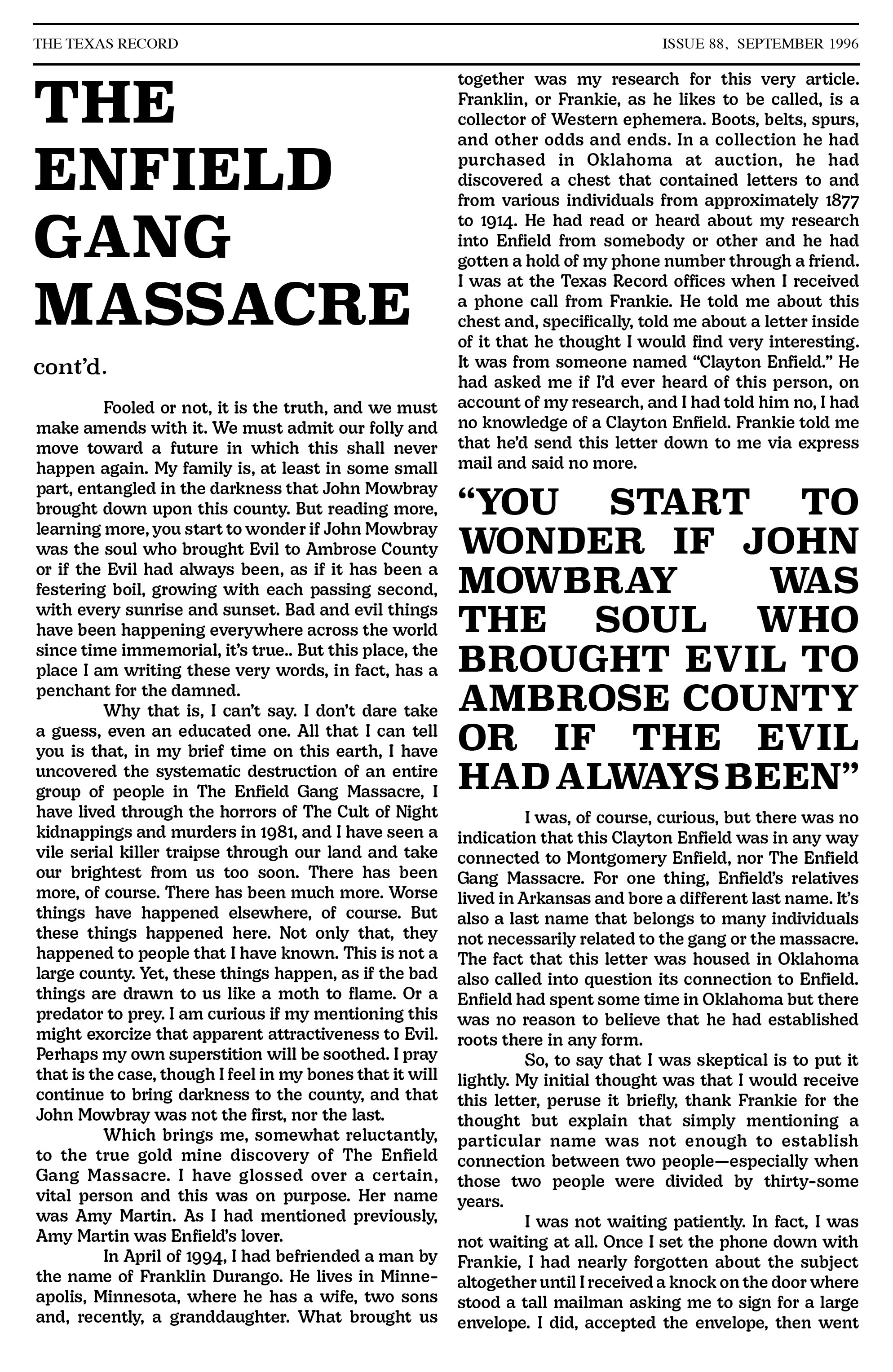Read online The Enfield Gang Massacre comic -  Issue #5 - 29