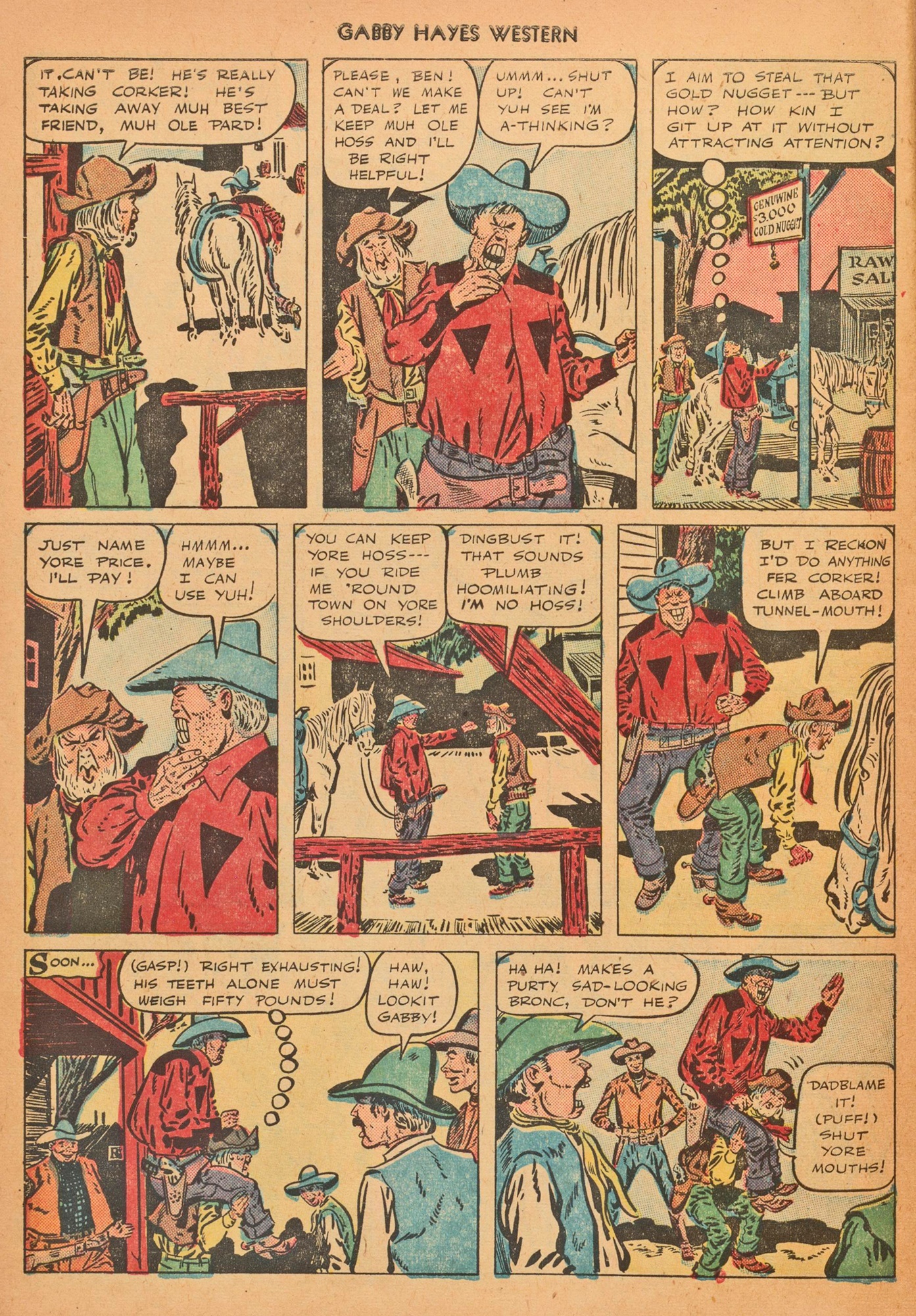 Read online Gabby Hayes Western comic -  Issue #12 - 30