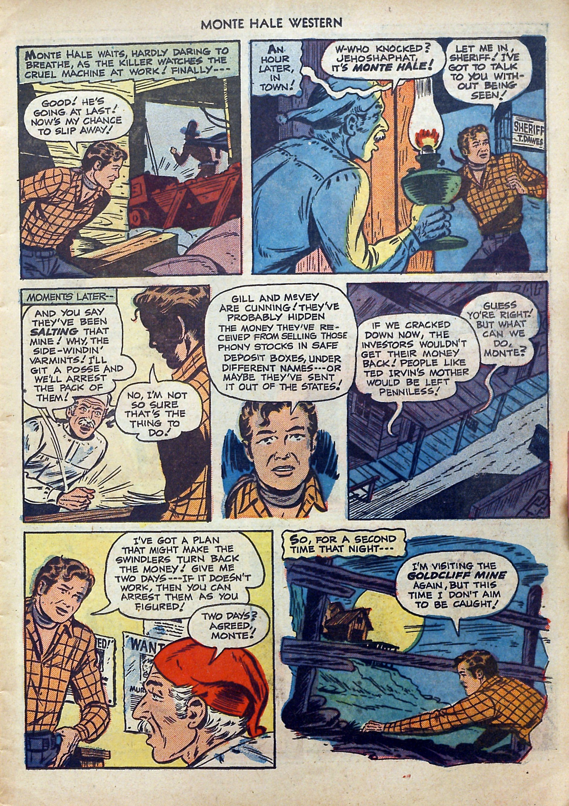 Read online Monte Hale Western comic -  Issue #40 - 9