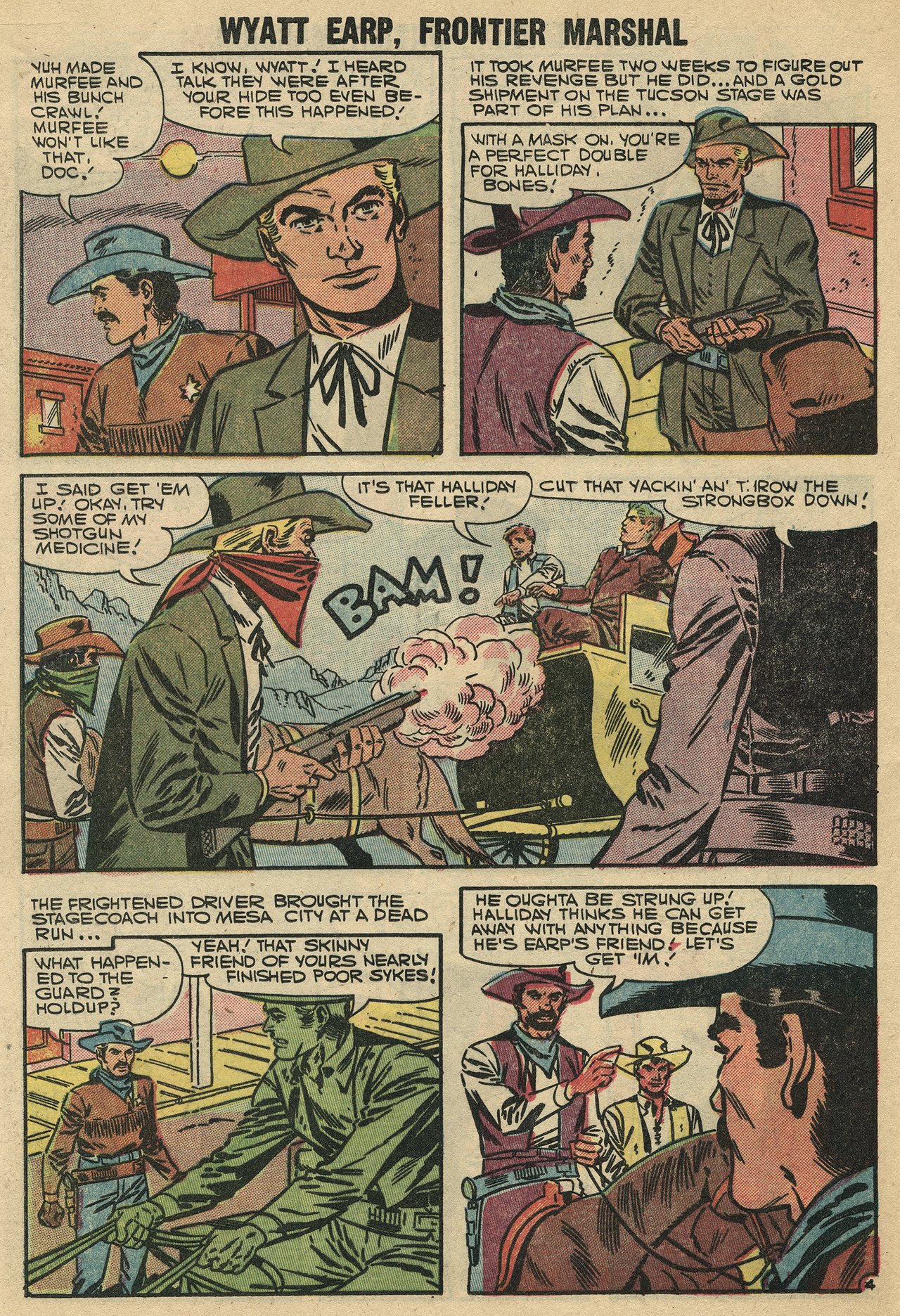Read online Wyatt Earp Frontier Marshal comic -  Issue #16 - 24