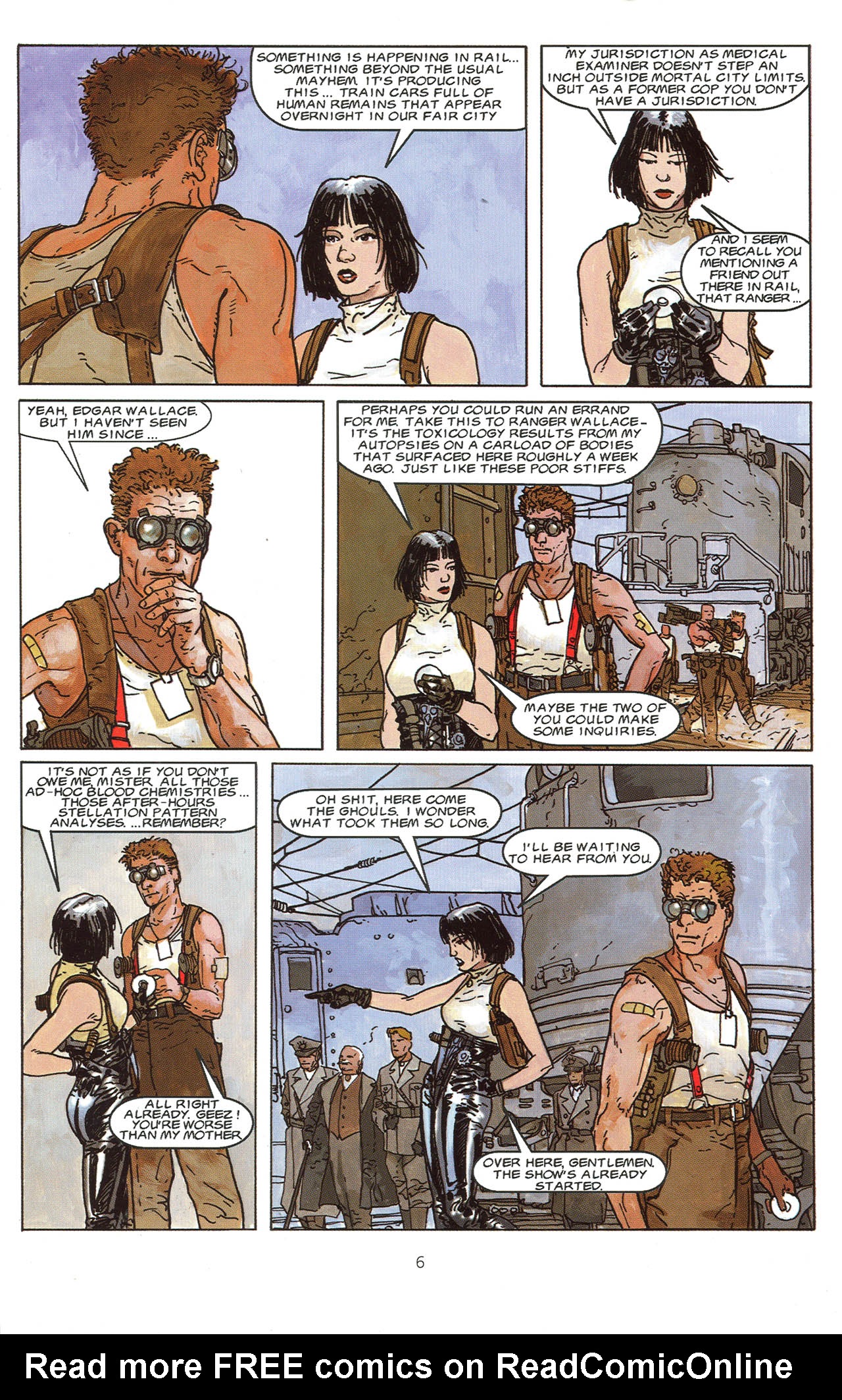 Read online Rail: Broken Things comic -  Issue # Full - 8