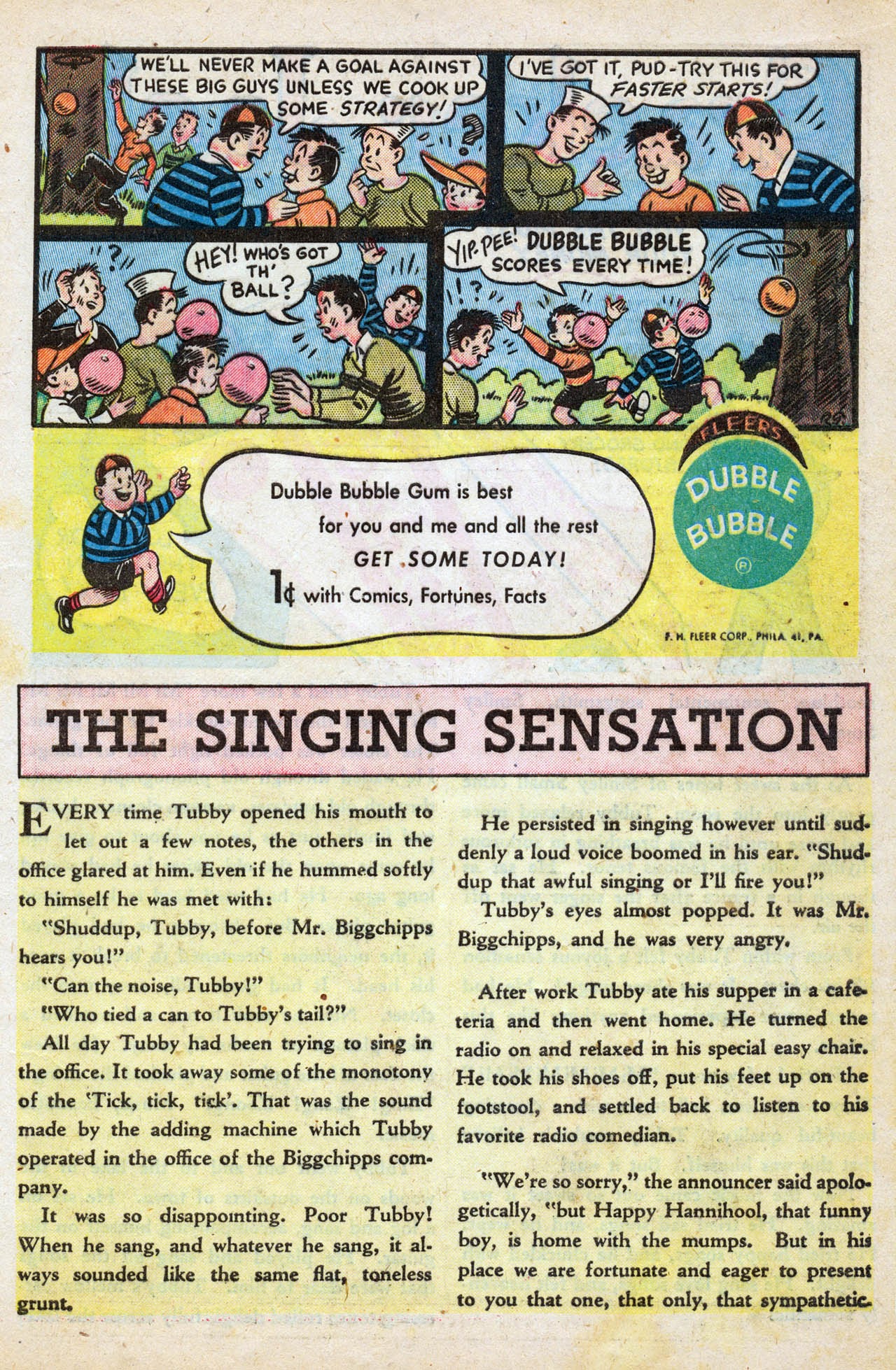 Read online Film Funnies comic -  Issue #1 - 12