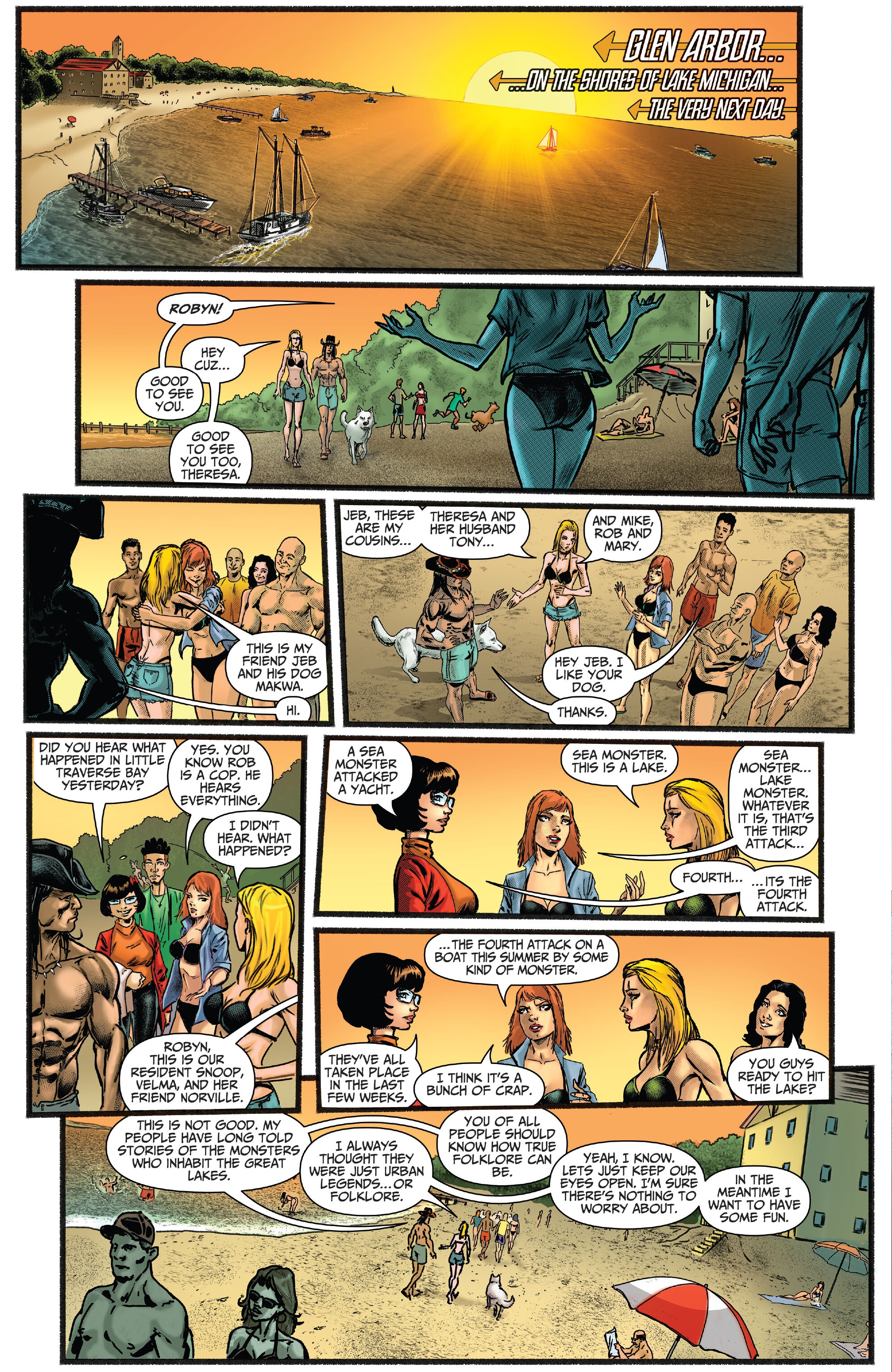 Read online Robyn Hood: Blood in Water comic -  Issue # Full - 7
