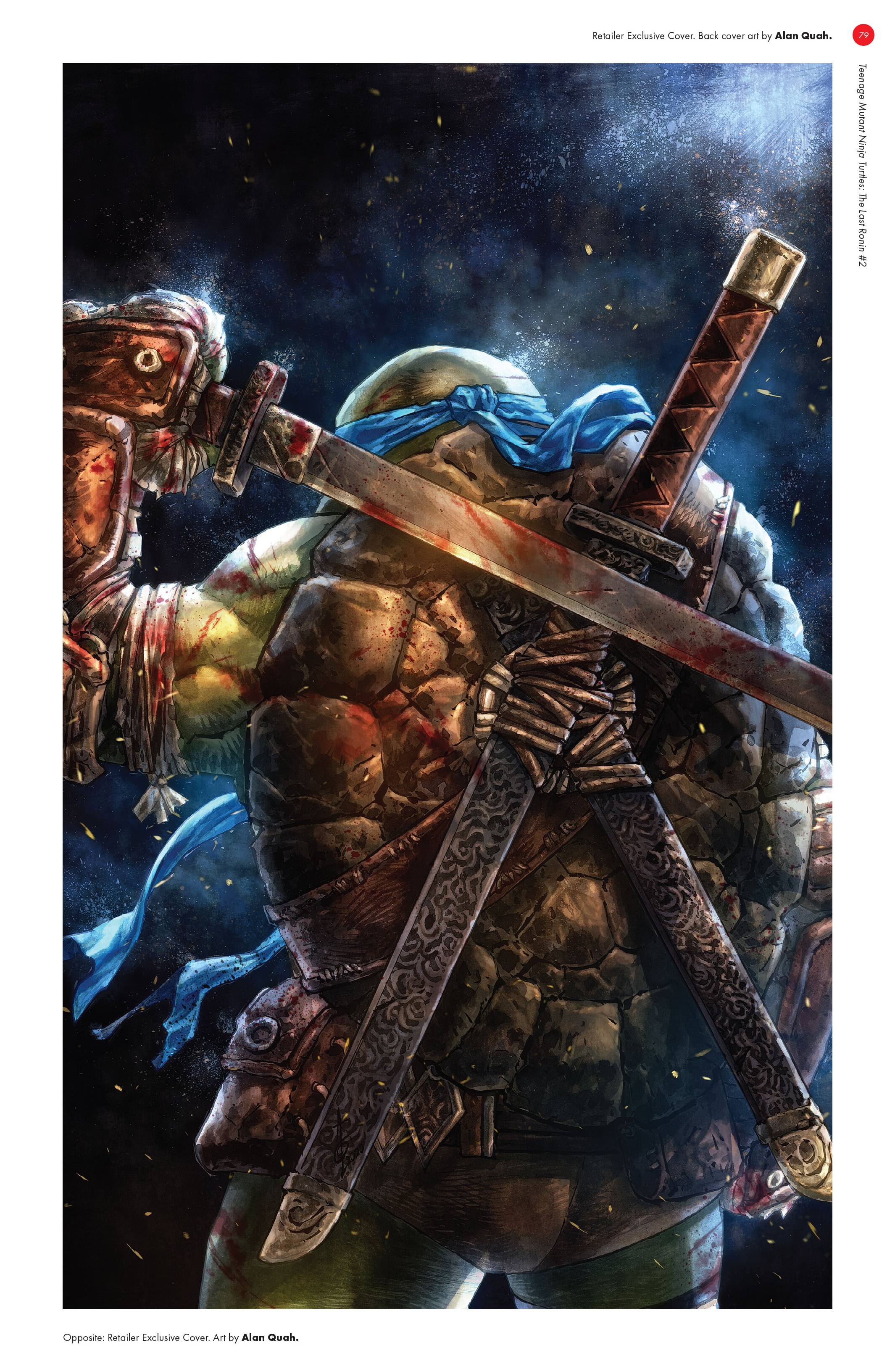 Read online Teenage Mutant Ninja Turtles: The Last Ronin - The Covers comic -  Issue # TPB (Part 1) - 77