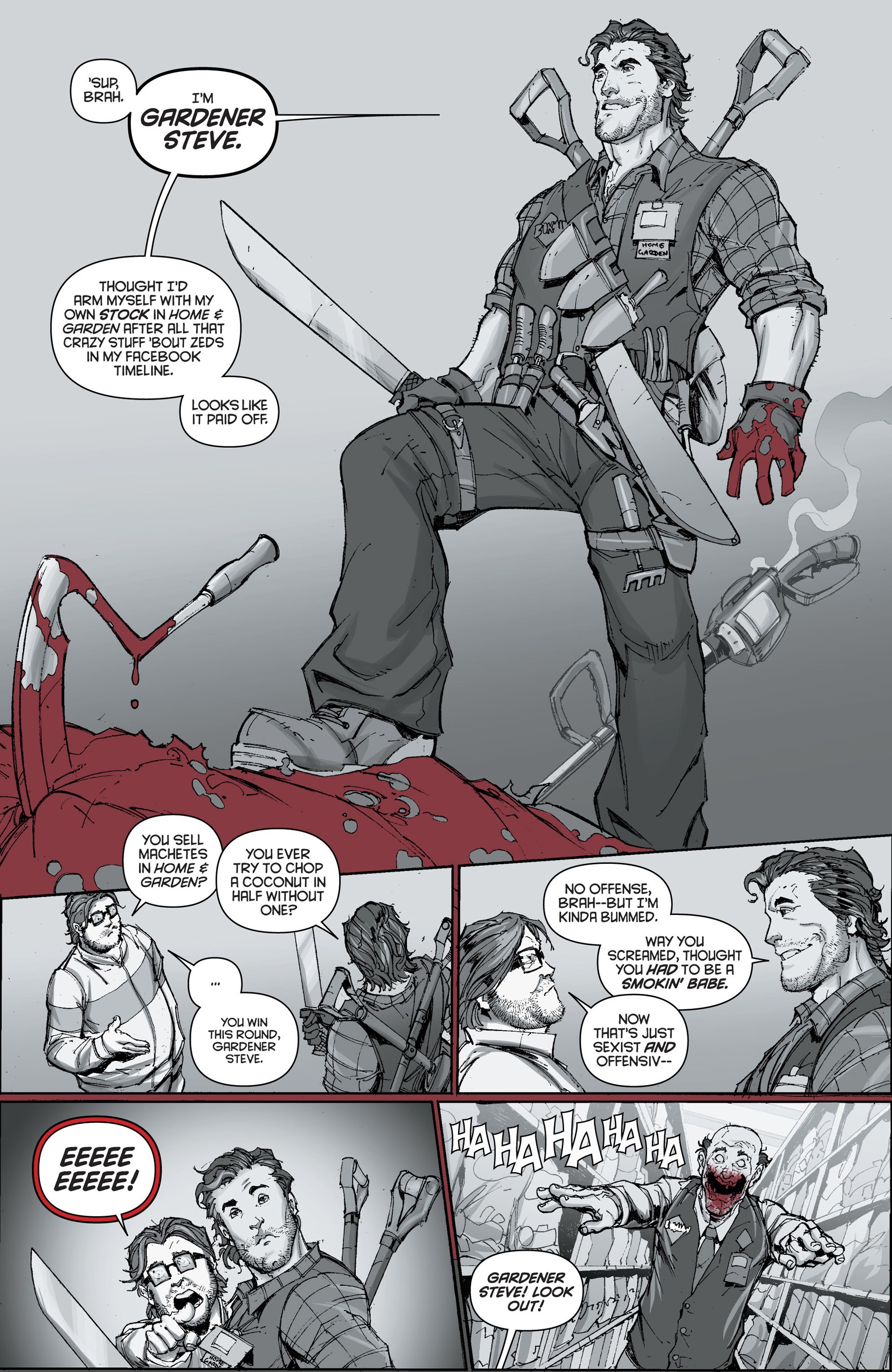 Read online The Mocking Dead comic -  Issue #3 - 22