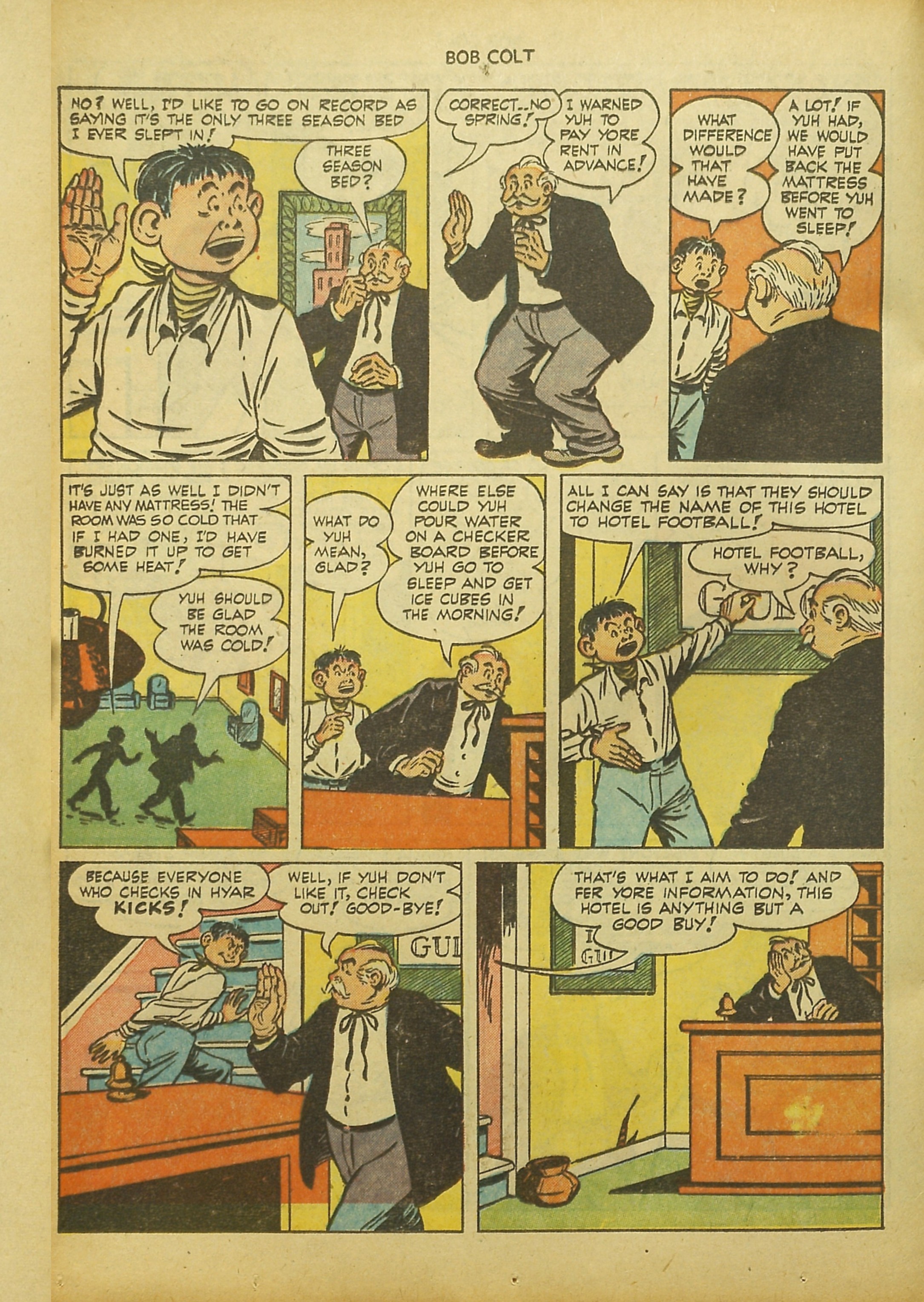 Read online Bob Colt Western comic -  Issue #9 - 20