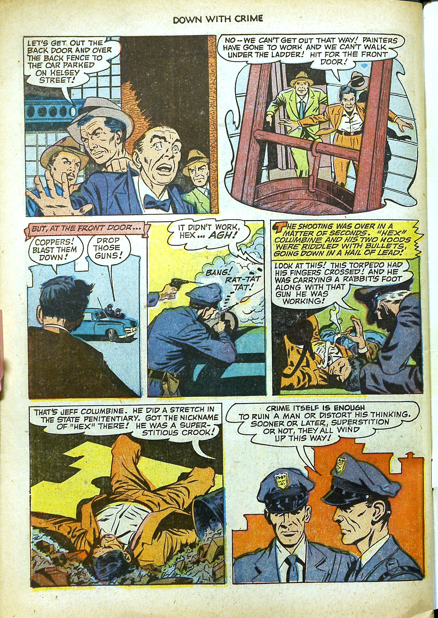 Read online Down With Crime comic -  Issue #3 - 34