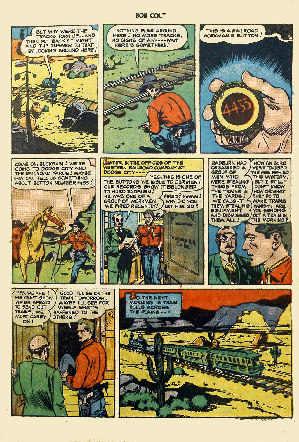Read online Bob Colt Western comic -  Issue #2 - 7