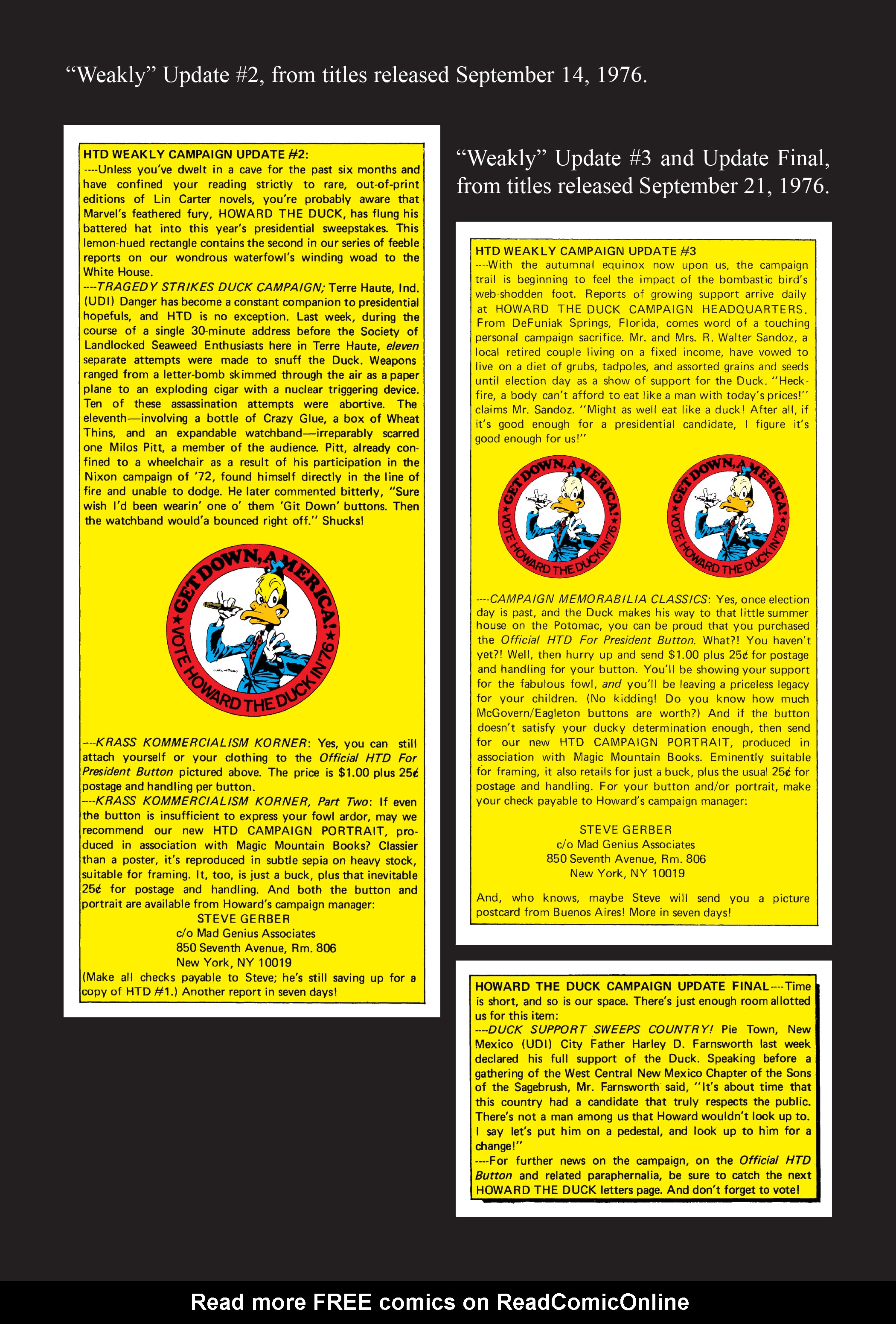 Read online Marvel Masterworks: Howard the Duck comic -  Issue # TPB 1 (Part 4) - 45