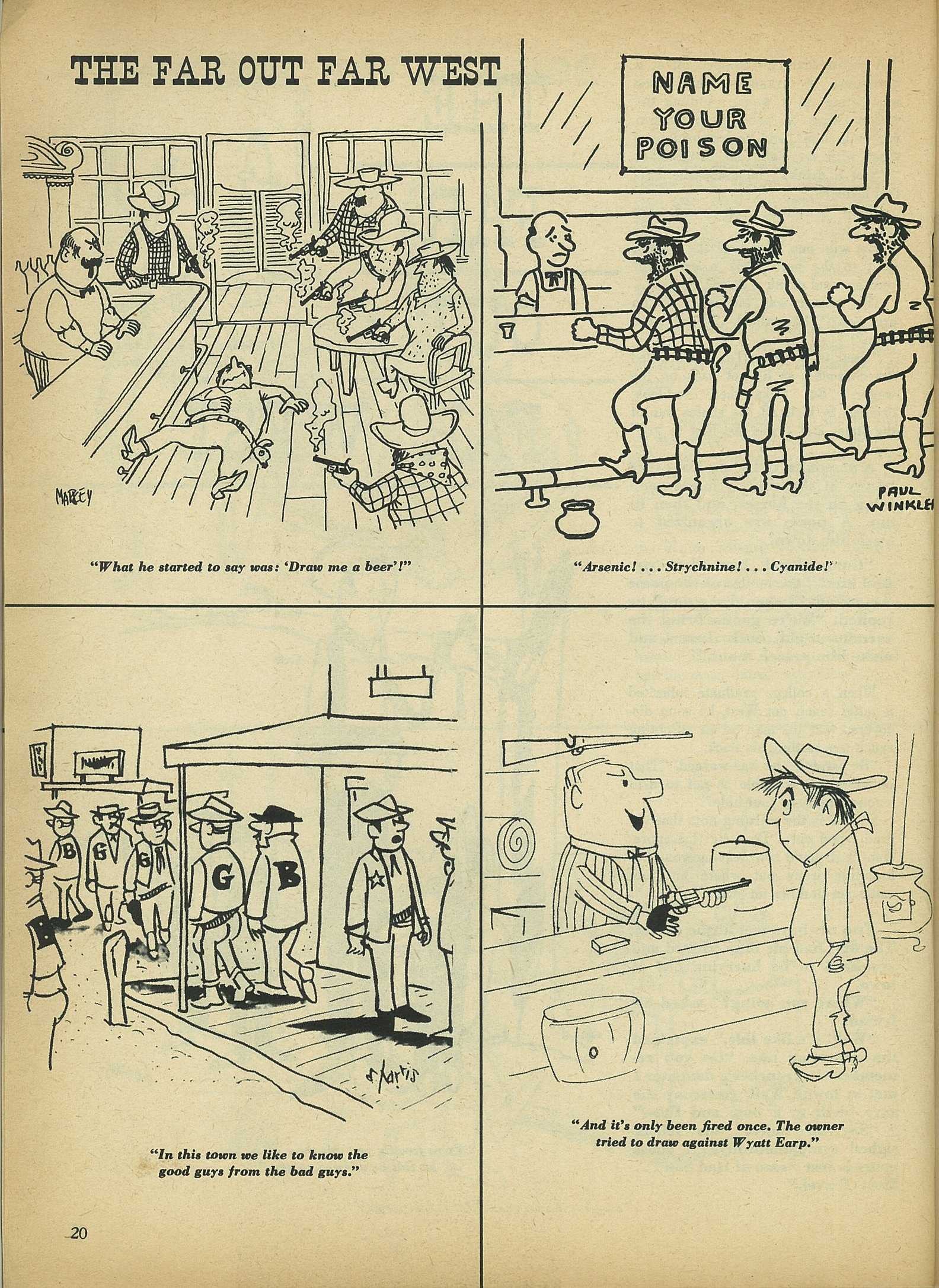 Read online Cartoons and Gags comic -  Issue #5 - 20