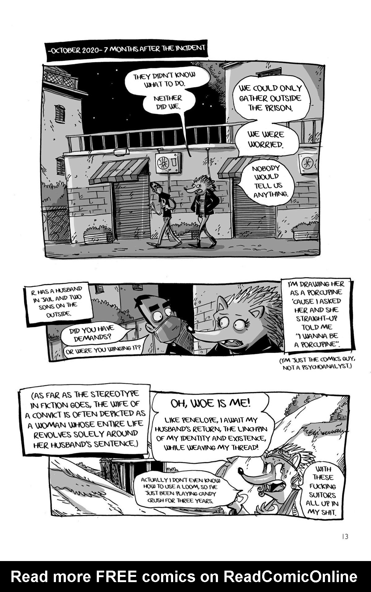Read online All Quiet on Rebibbia's Front comic -  Issue # TPB (Part 1) - 14