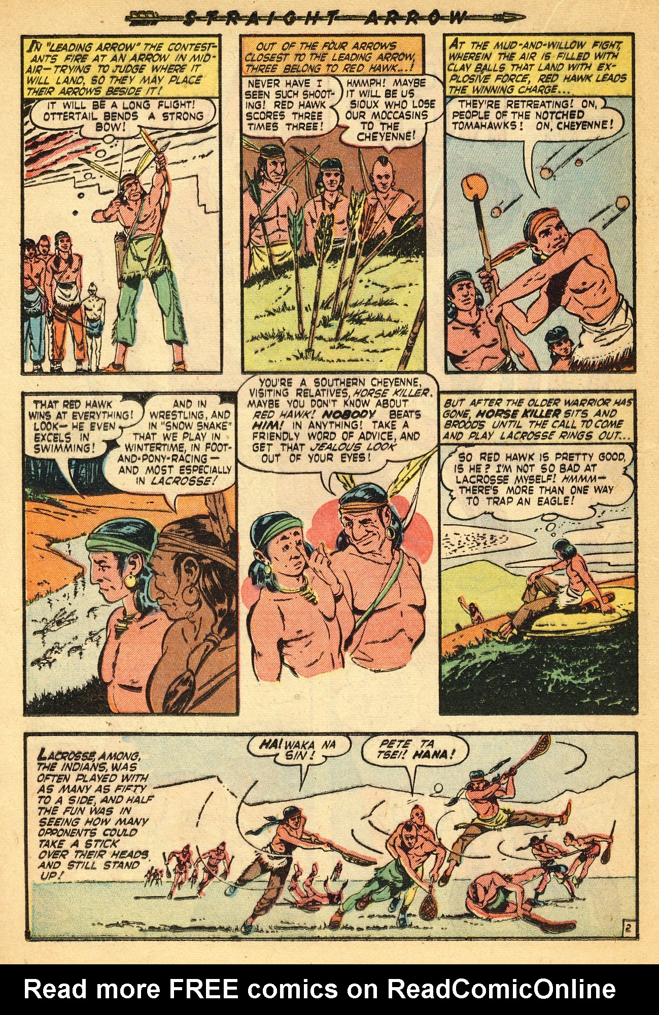 Read online Straight Arrow comic -  Issue #14 - 20