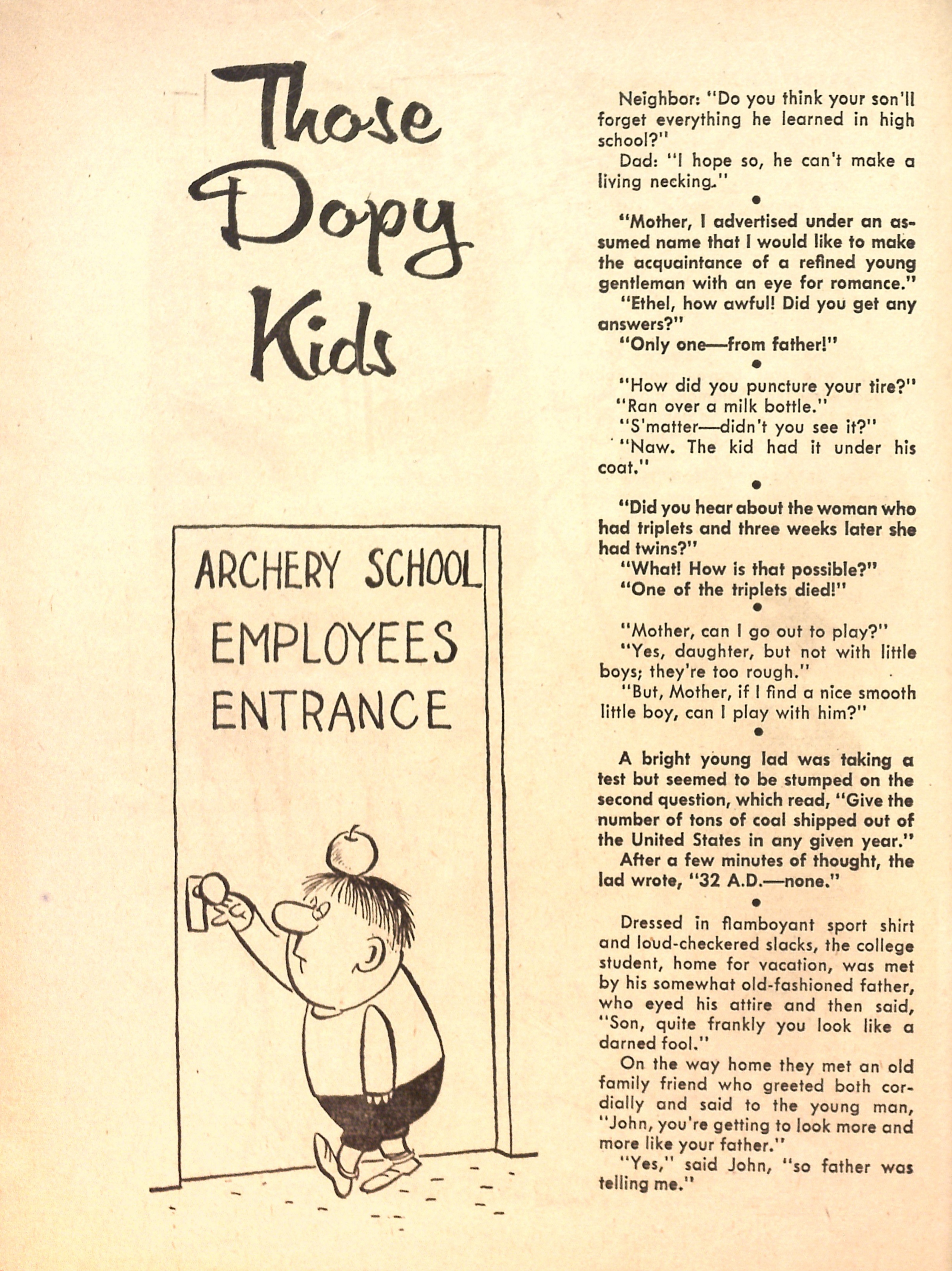 Read online Cartoons and Gags comic -  Issue #27 - 44