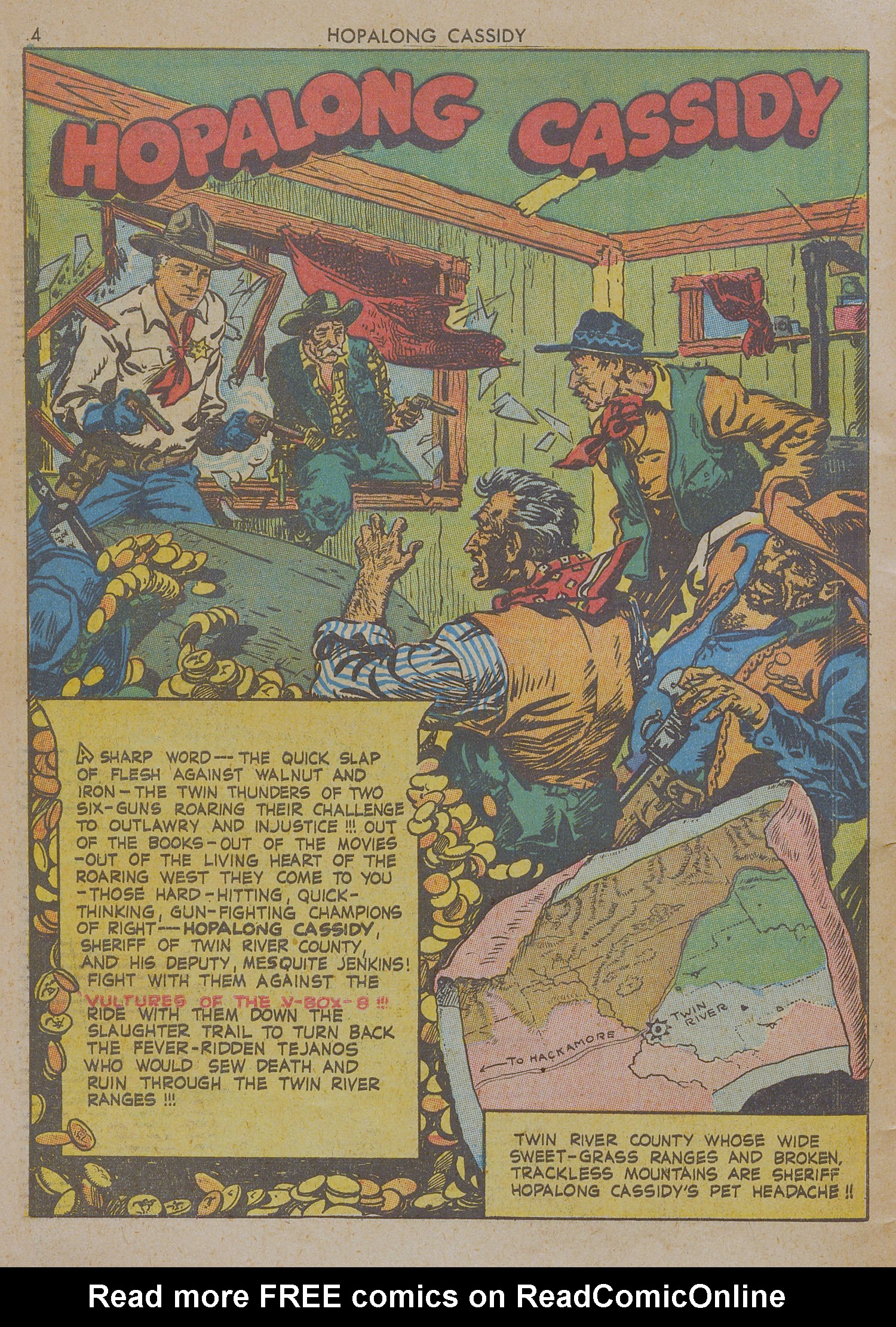 Read online Hopalong Cassidy comic -  Issue #1 - 4