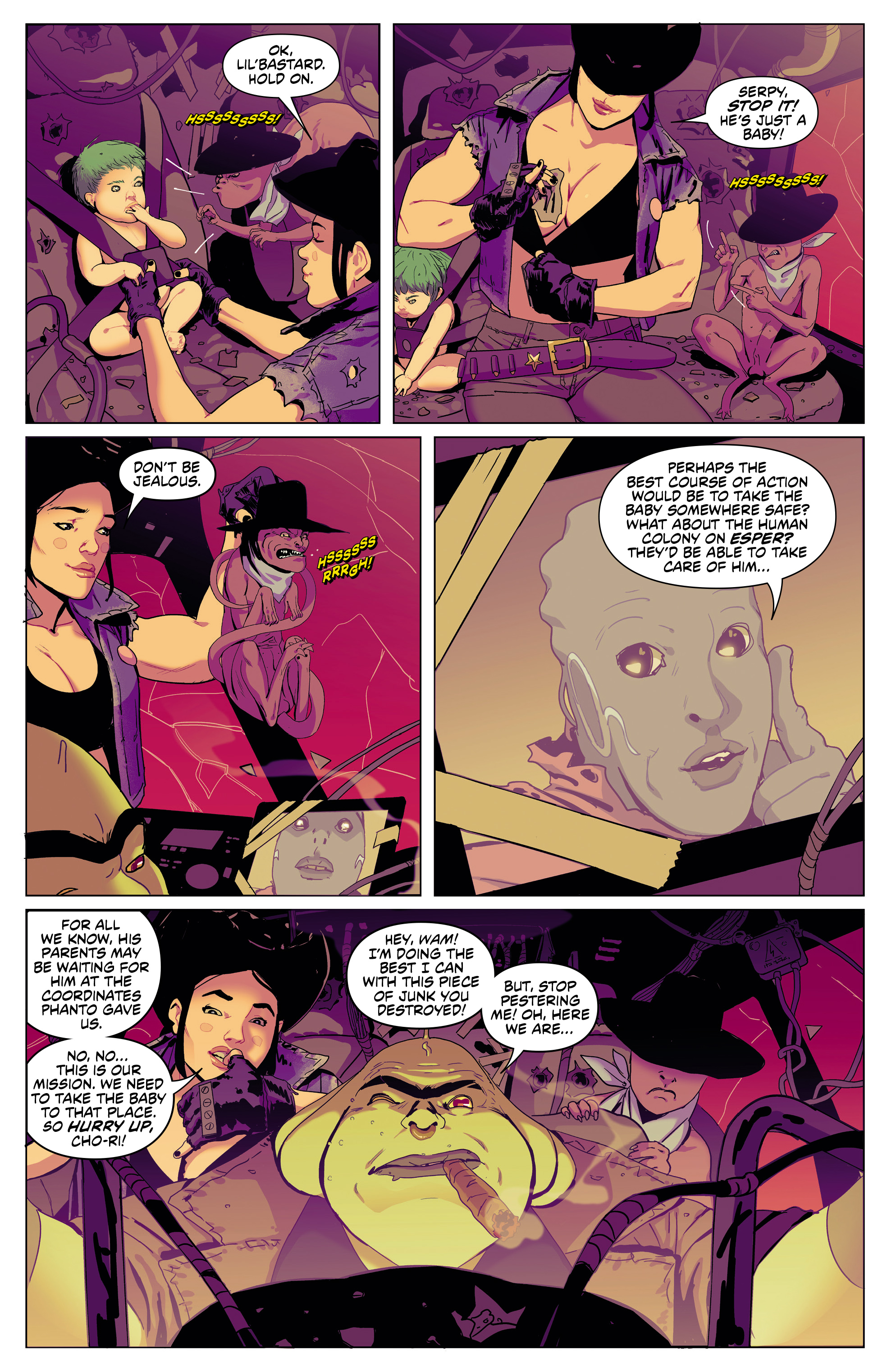 Read online Machine Girl & the Space Hell Engels comic -  Issue #2 - 6