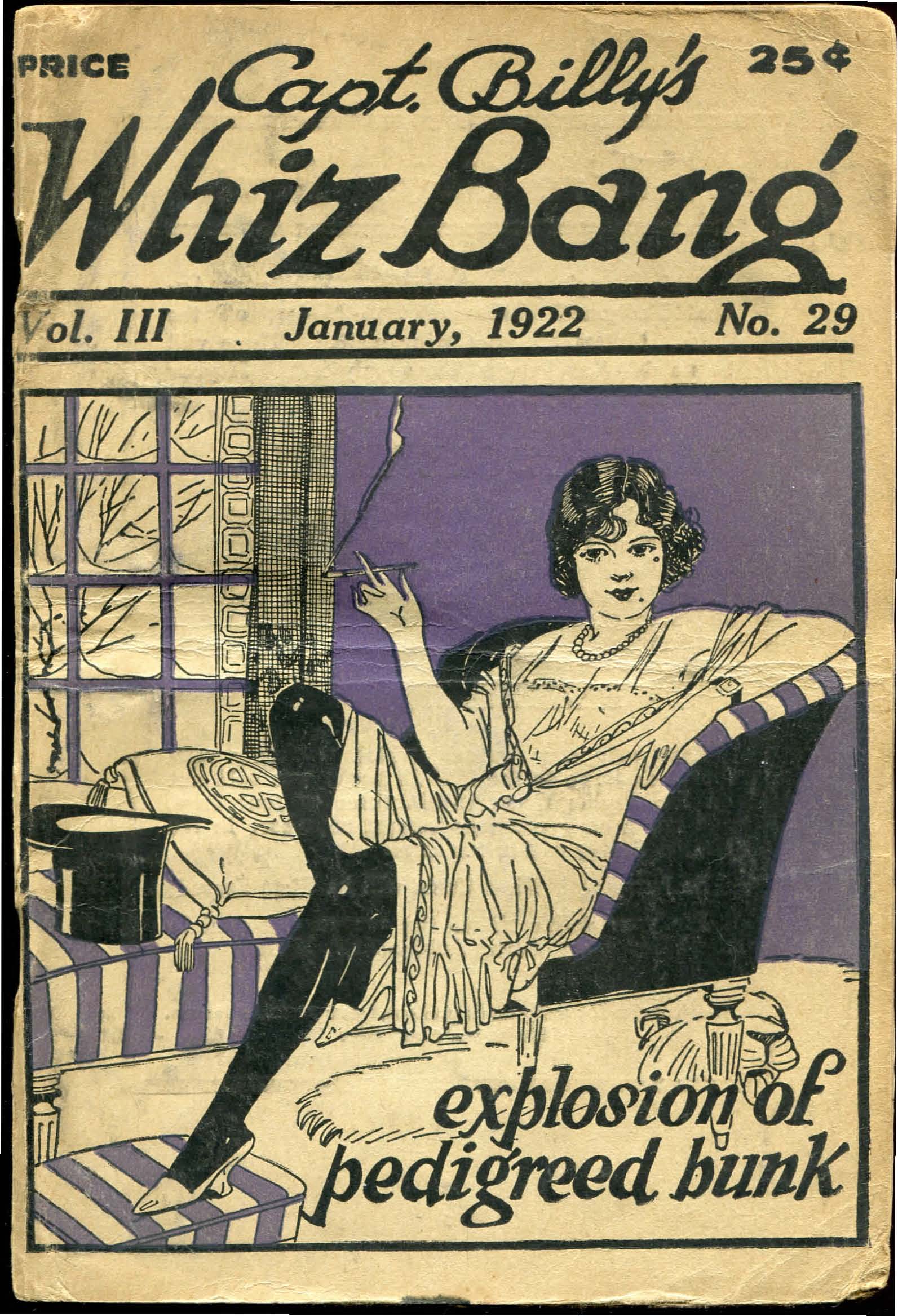 Read online Captain Billy's Whiz Bang comic -  Issue #29 - 1