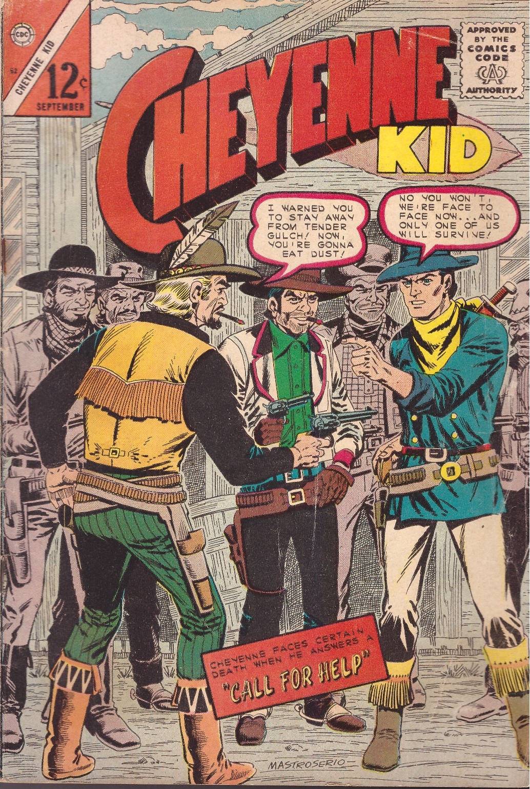 Read online Cheyenne Kid comic -  Issue #52 - 1