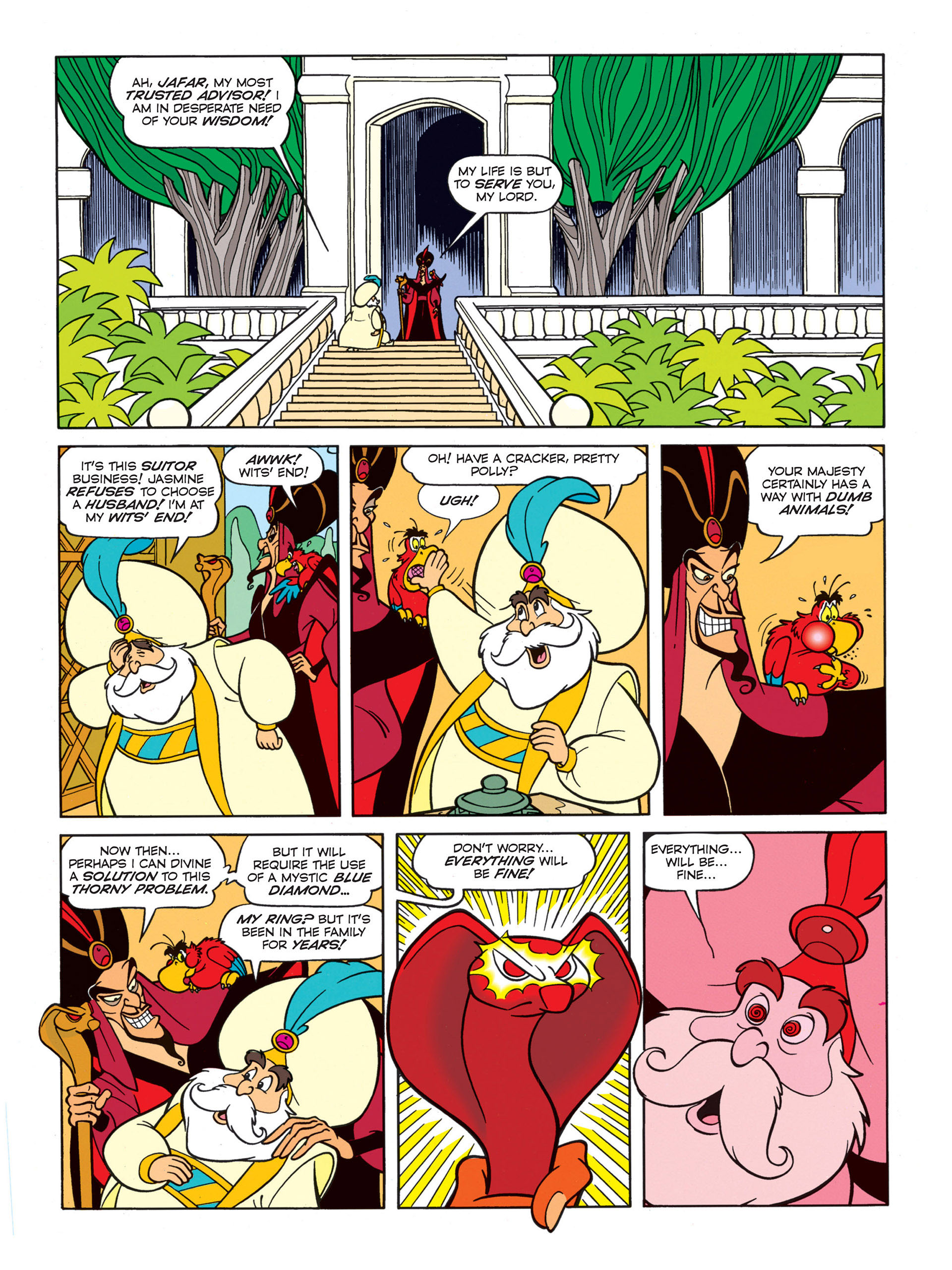 Read online Disney's Aladdin - The Official Movie Adaptation comic -  Issue # Full - 7