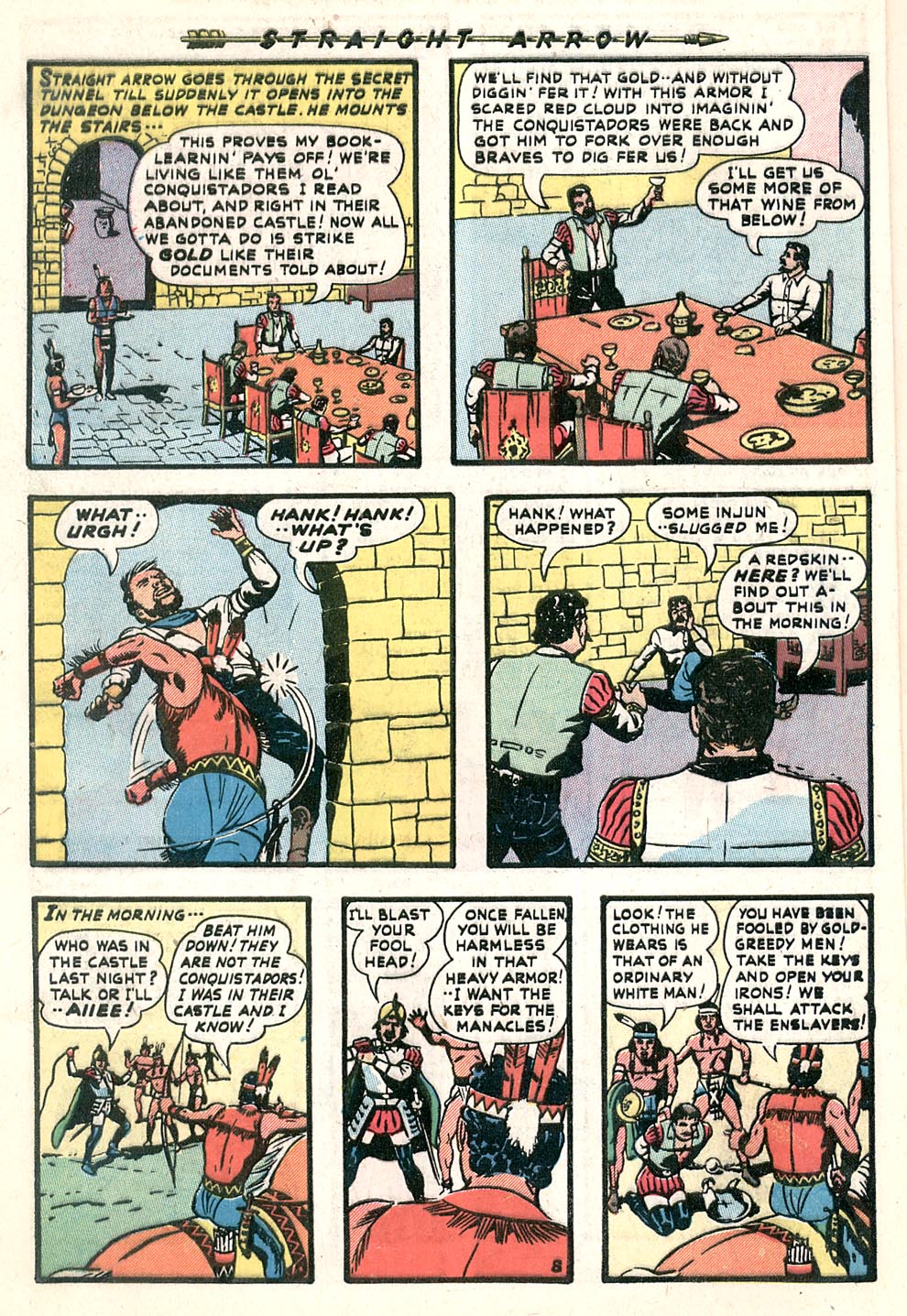 Read online Straight Arrow comic -  Issue #13 - 10