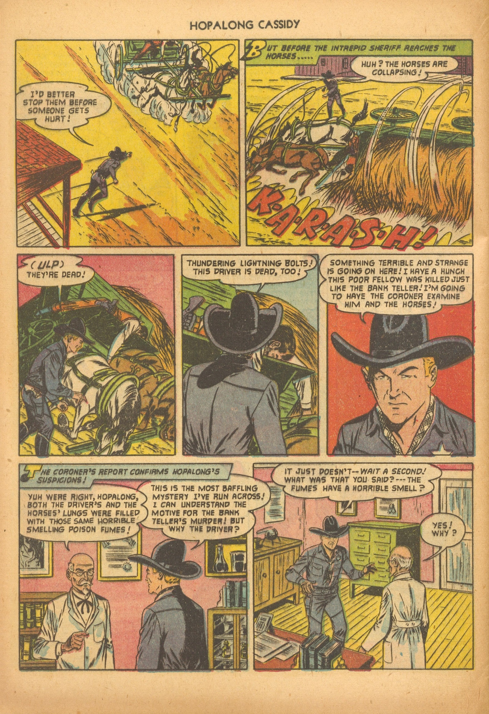 Read online Hopalong Cassidy comic -  Issue #67 - 32