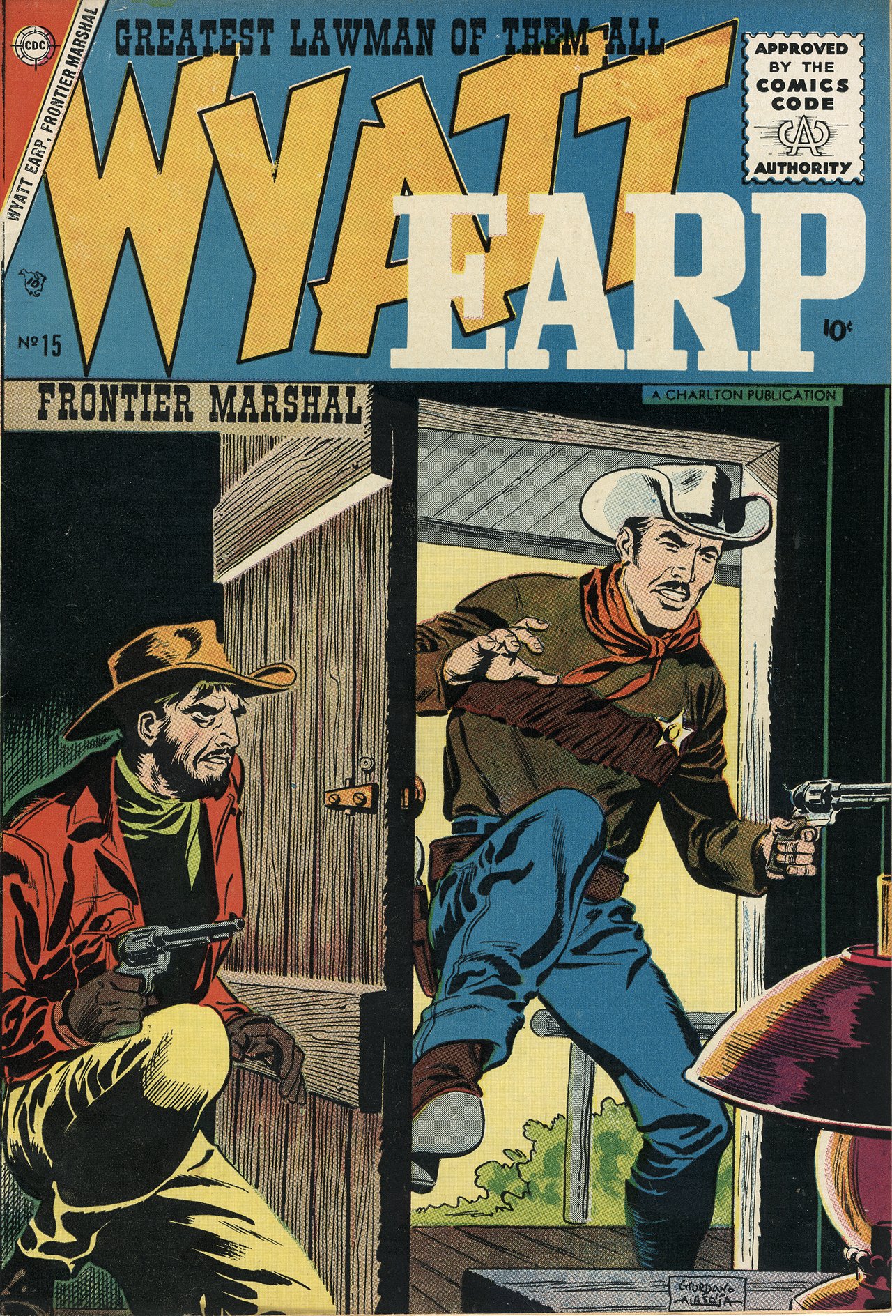 Read online Wyatt Earp Frontier Marshal comic -  Issue #15 - 1