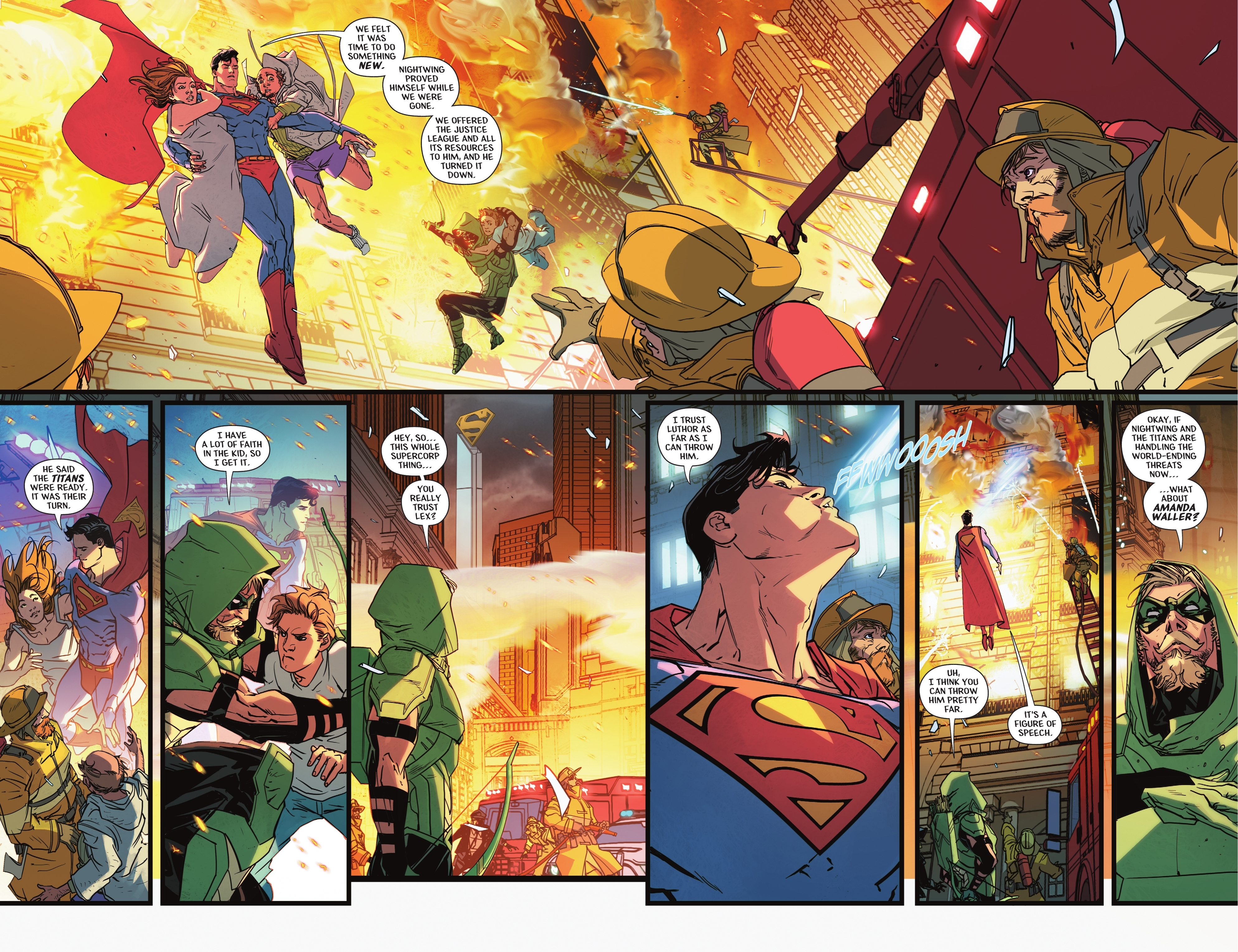 Read online Green Arrow (2023) comic -  Issue #7 - 8
