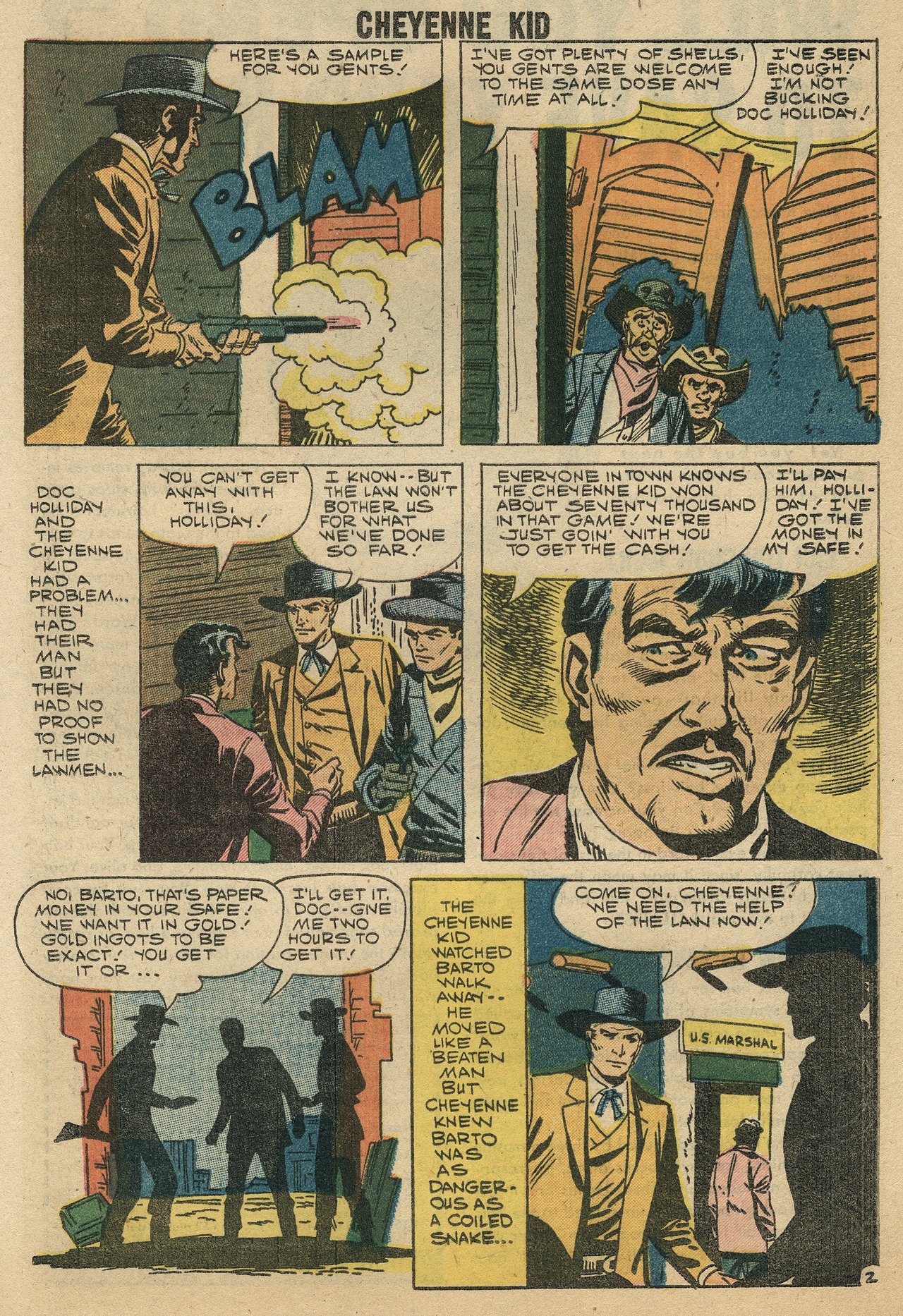 Read online Cheyenne Kid comic -  Issue #16 - 20