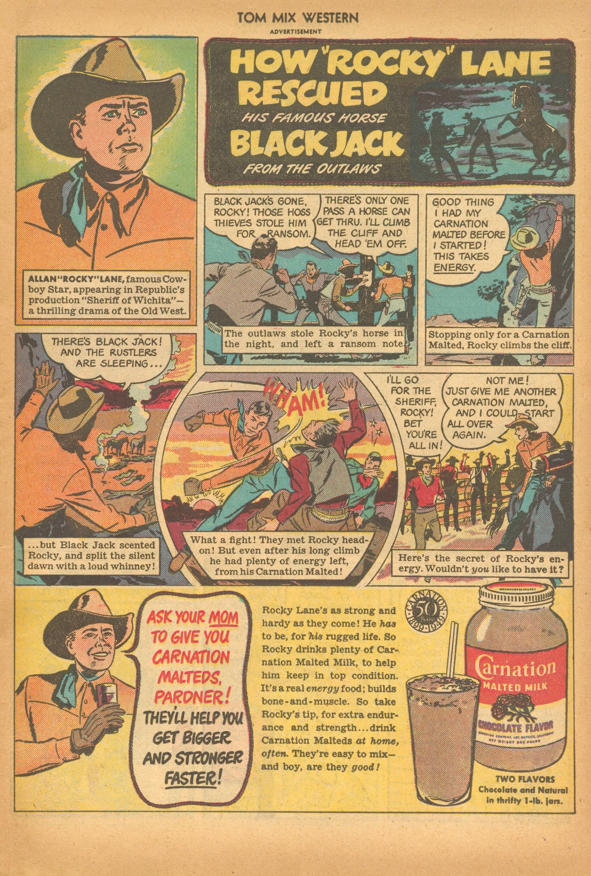 Read online Tom Mix Western (1948) comic -  Issue #19 - 15