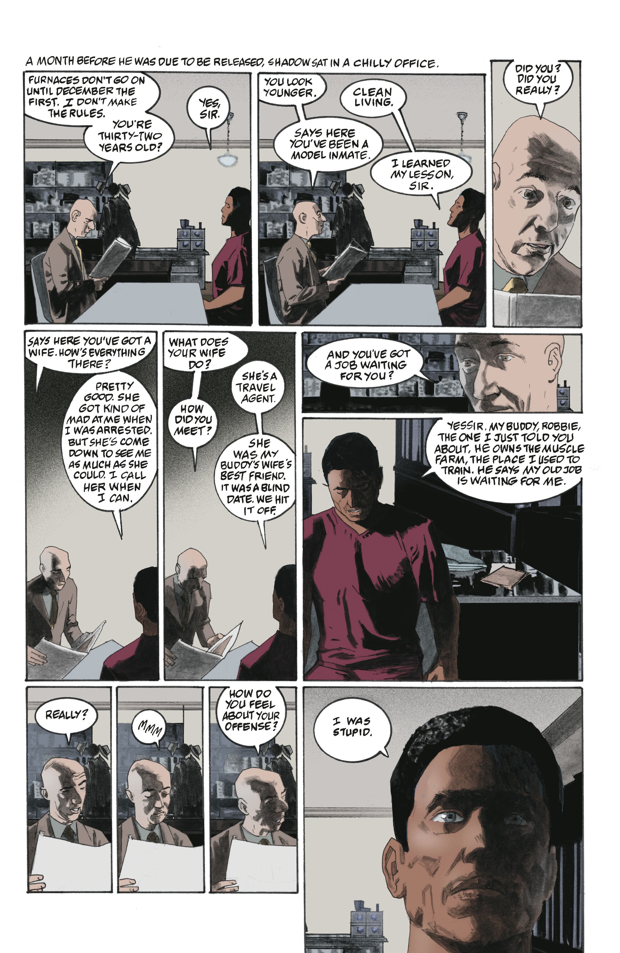 Read online The Complete American Gods comic -  Issue # TPB (Part 1) - 13