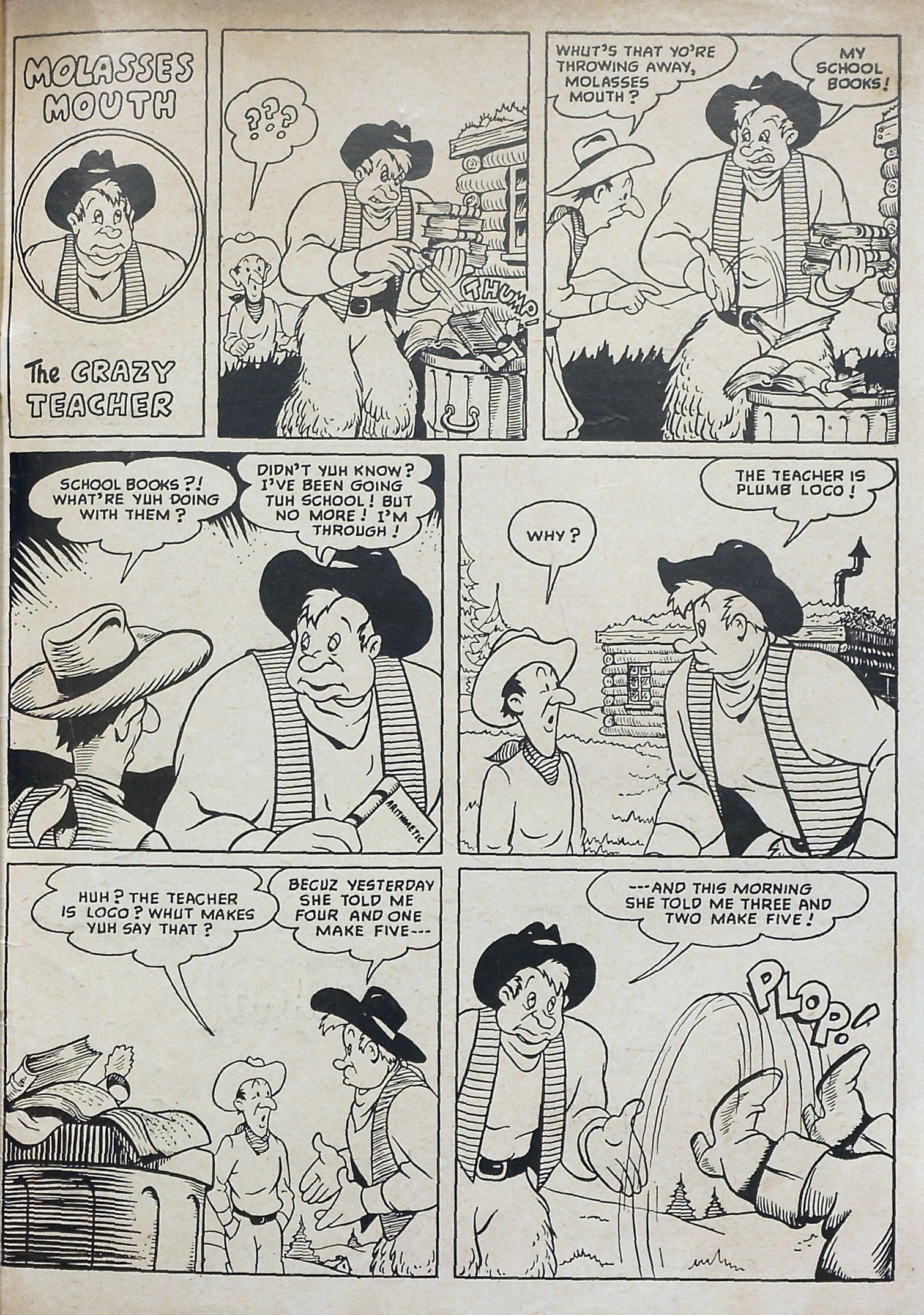 Read online Lash Larue Western (1949) comic -  Issue #3 - 35