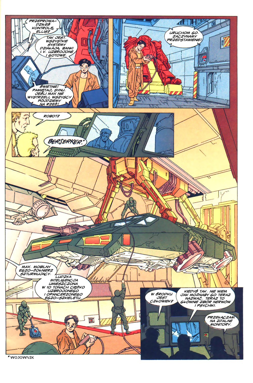 Read online Aliens: Berserker comic -  Issue #1 - 7