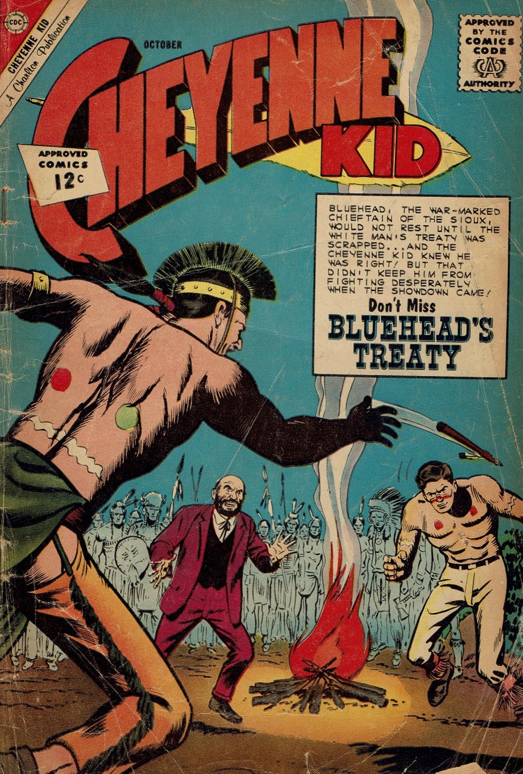 Read online Cheyenne Kid comic -  Issue #36 - 1