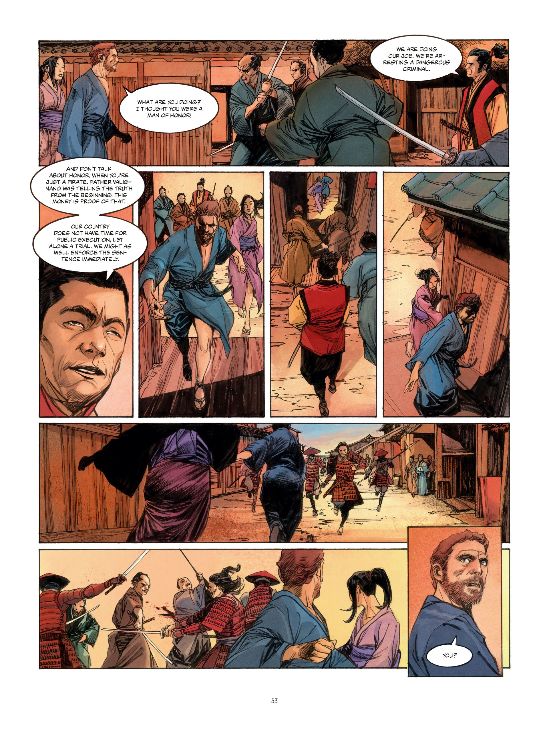 Read online William Adams, Samuraj comic -  Issue #1 - 53