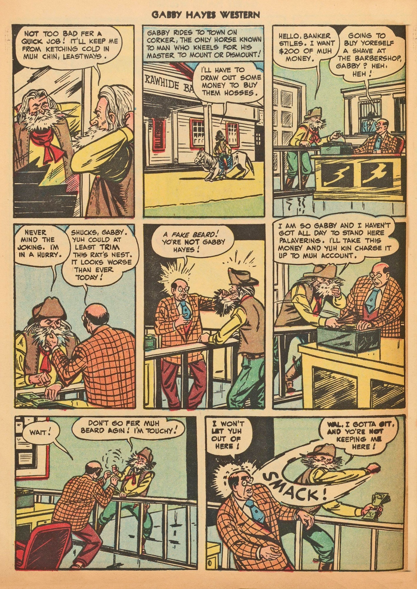 Read online Gabby Hayes Western comic -  Issue #11 - 6