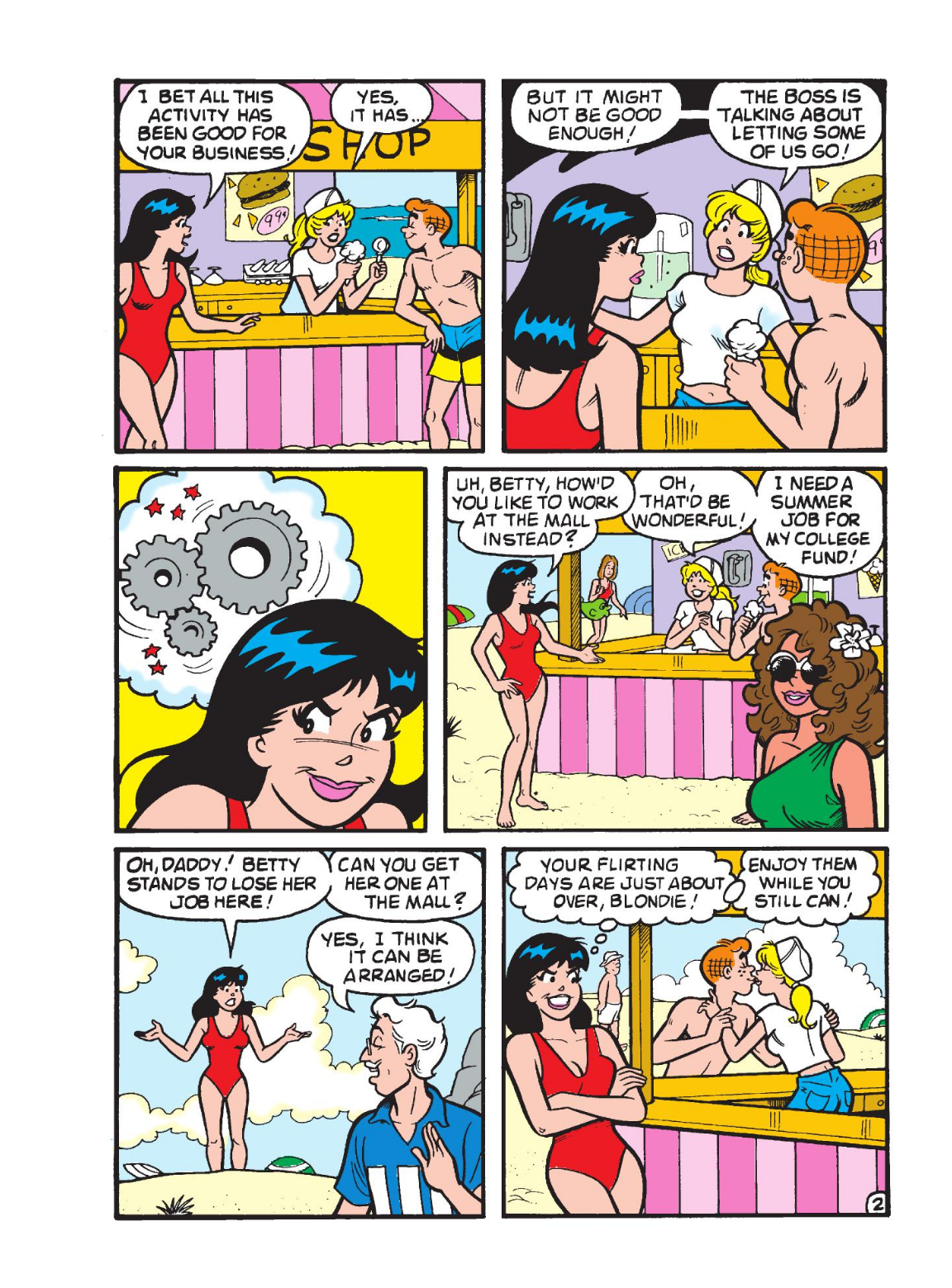 Read online World of Betty & Veronica Digest comic -  Issue #26 - 113
