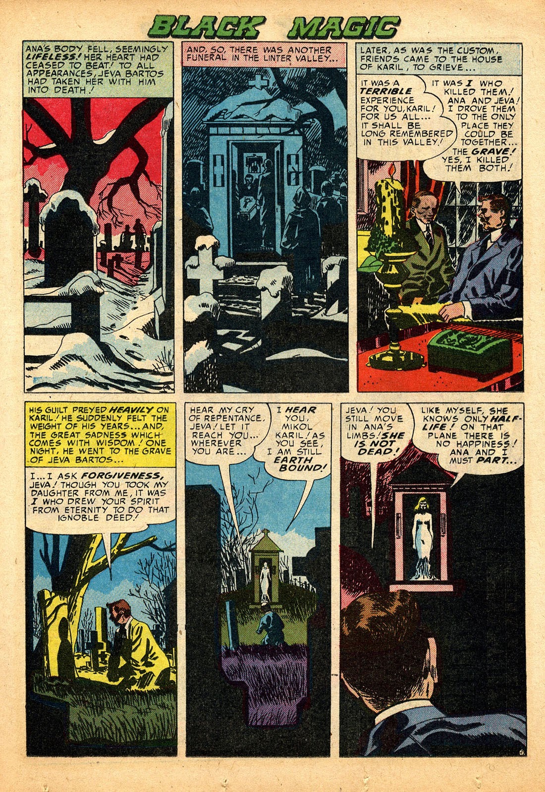 Read online Black Magic (1950) comic -  Issue #16 - 15