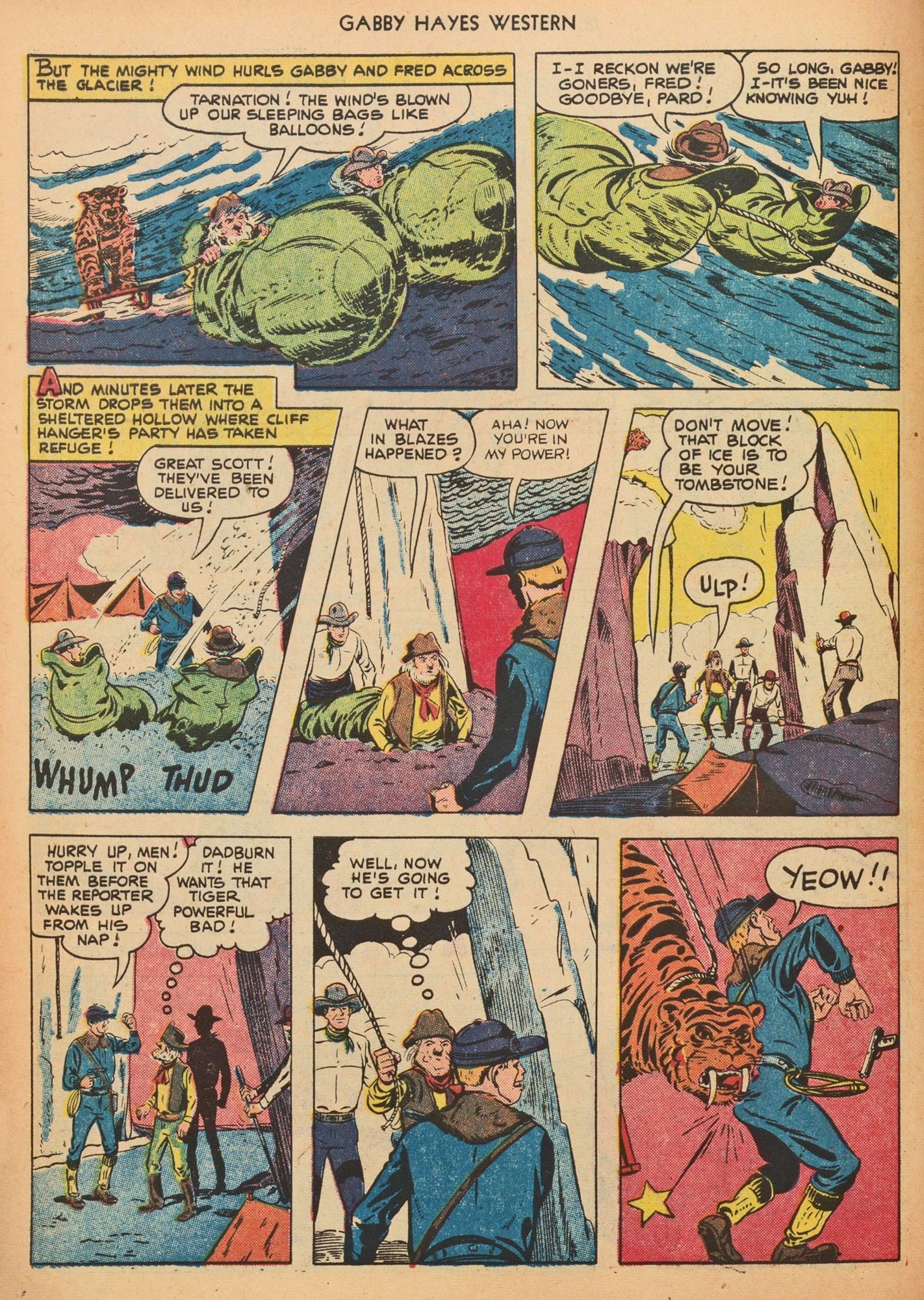 Read online Gabby Hayes Western comic -  Issue #34 - 8