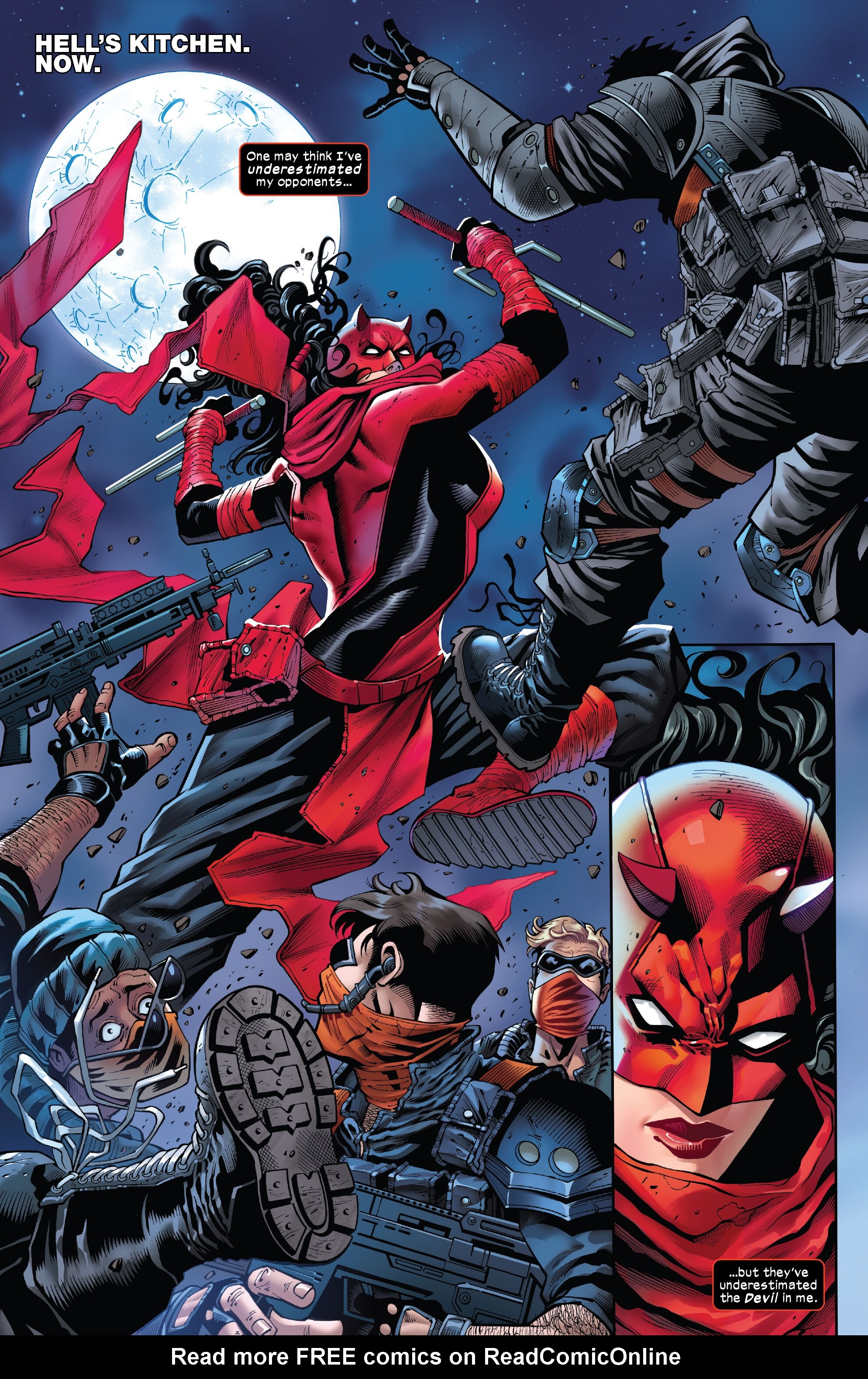 Read online Daredevil: Gang War comic -  Issue #1 - 4