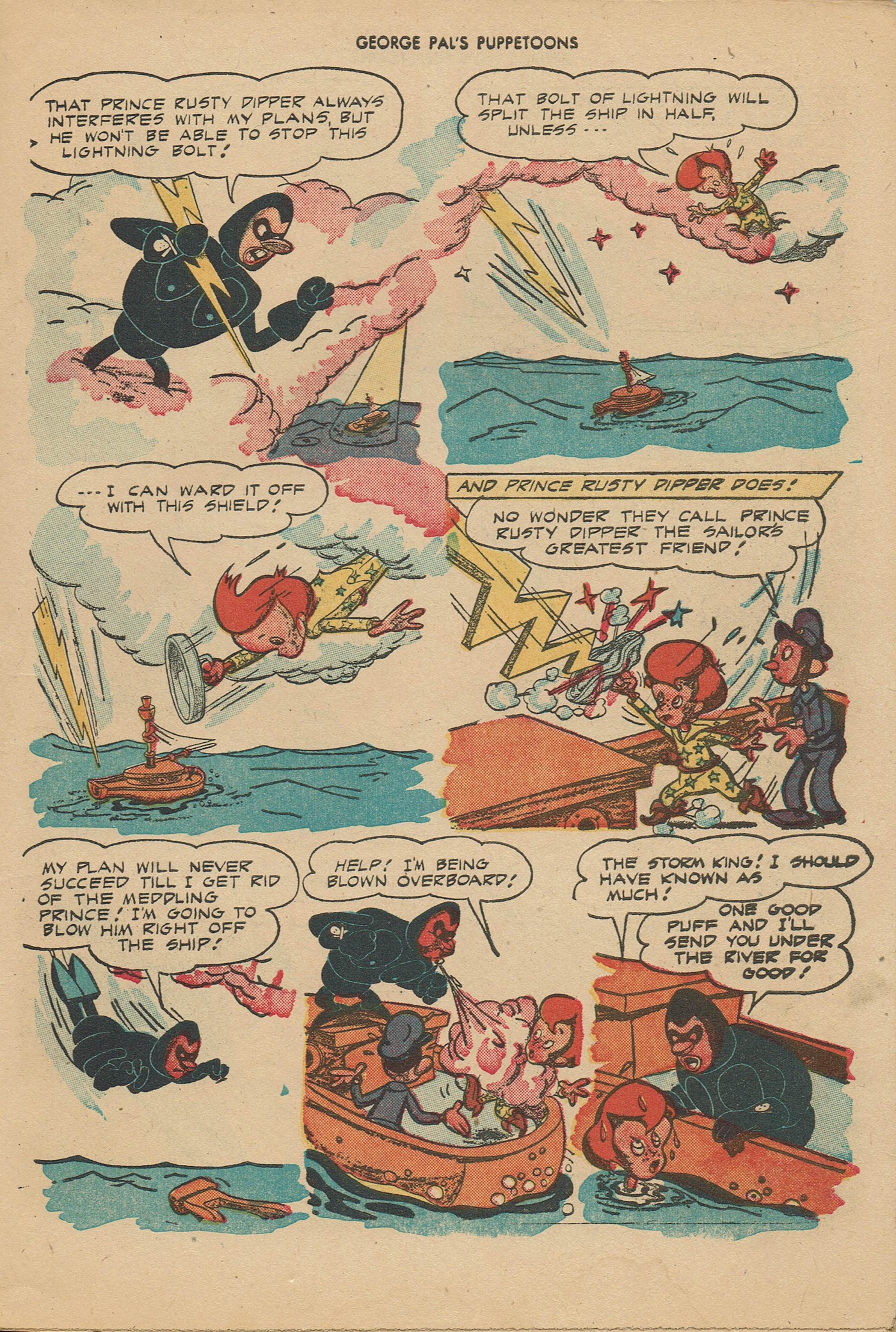 Read online George Pal's Puppetoons comic -  Issue #6 - 7