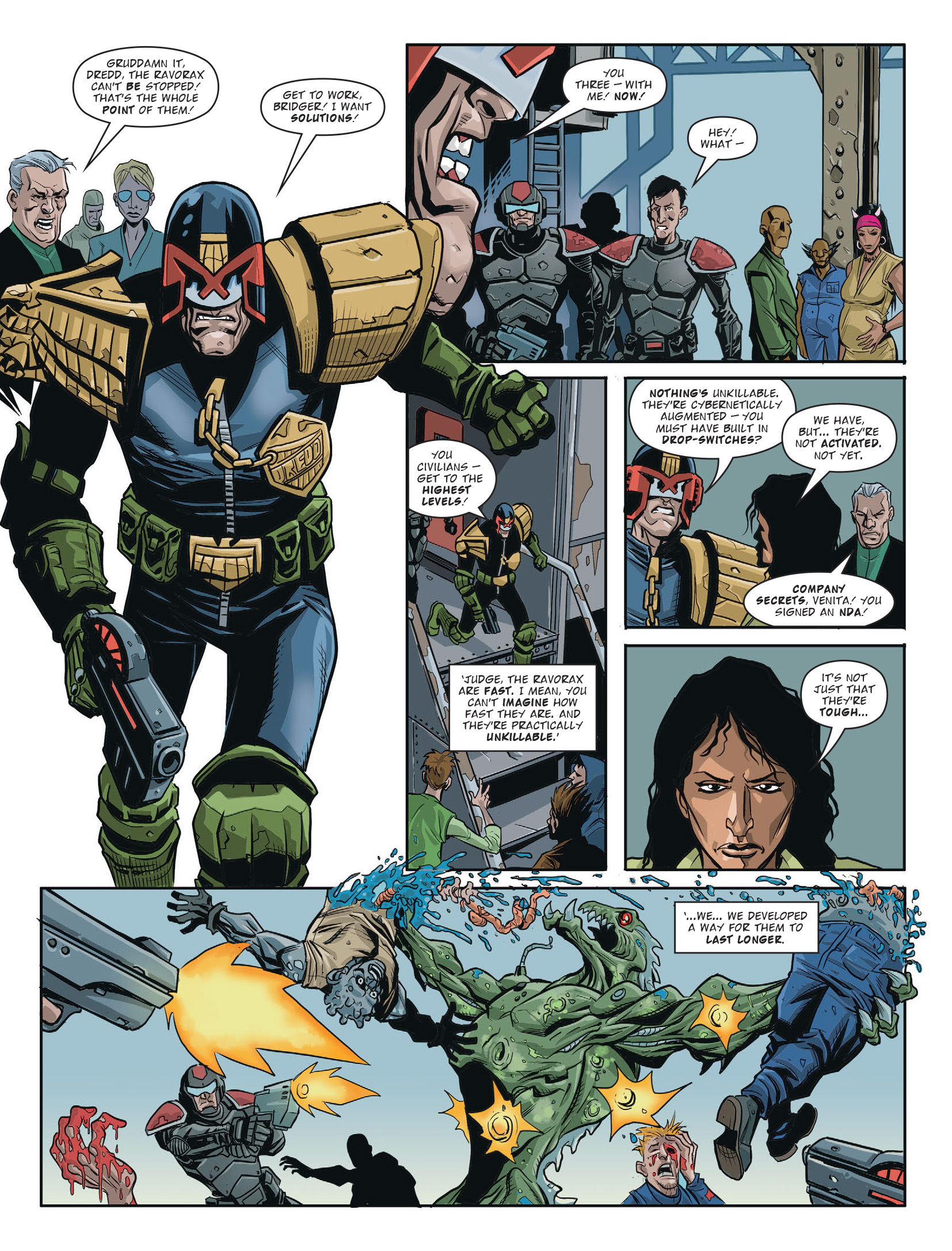 Read online Judge Dredd Megazine (Vol. 5) comic -  Issue #464 - 13