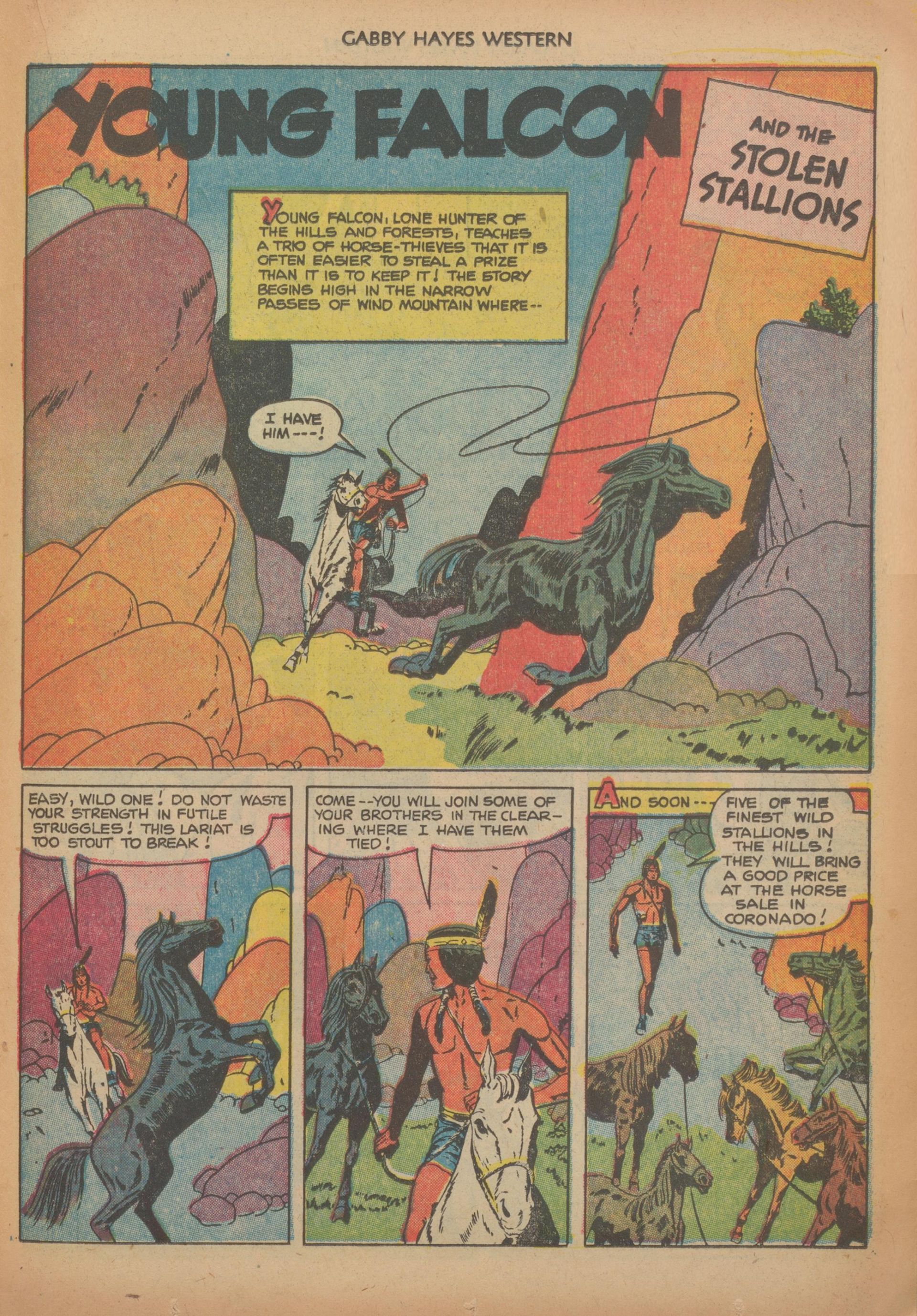 Read online Gabby Hayes Western comic -  Issue #38 - 23