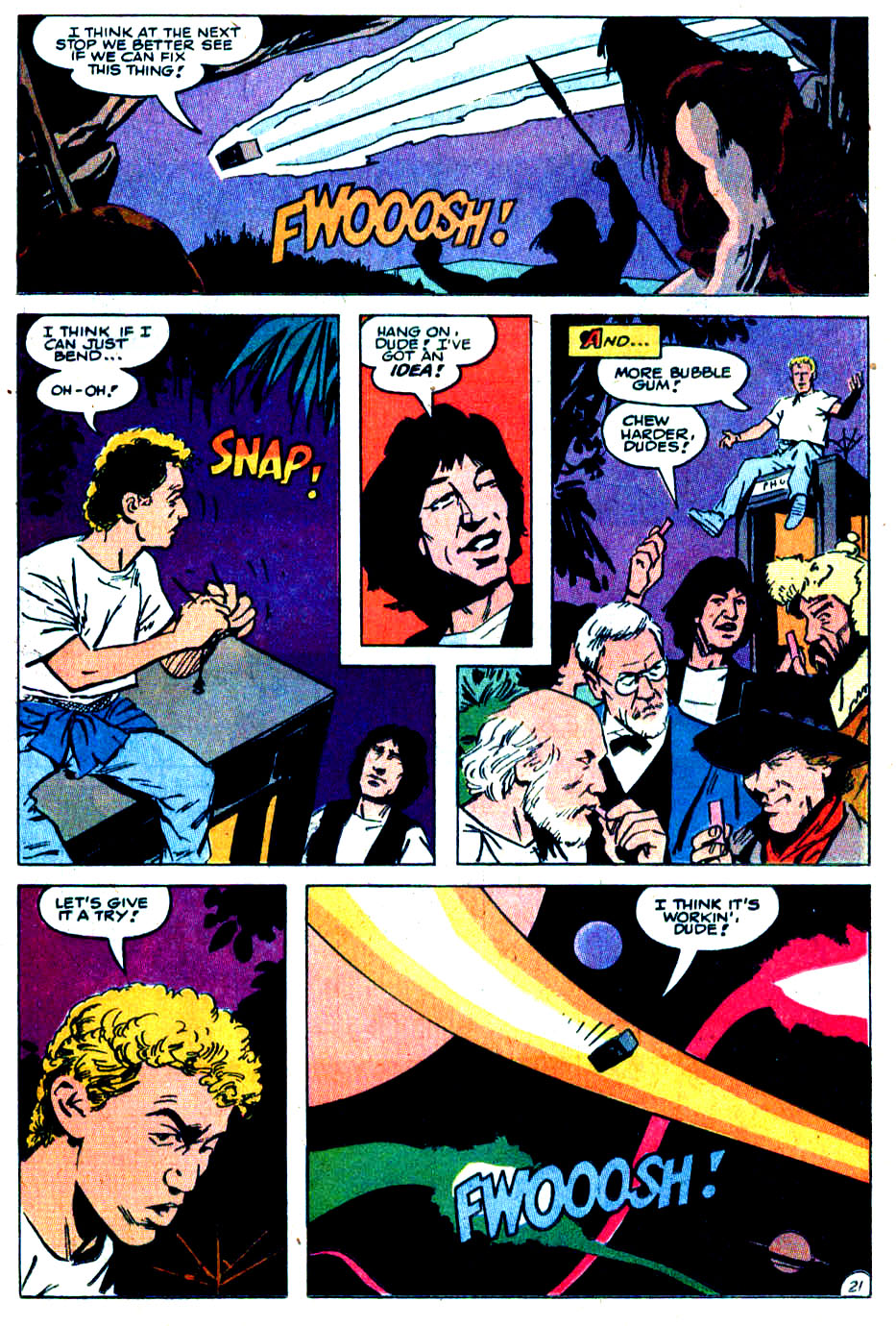 Read online Bill & Ted's Excellent Adventure comic -  Issue # Full - 21