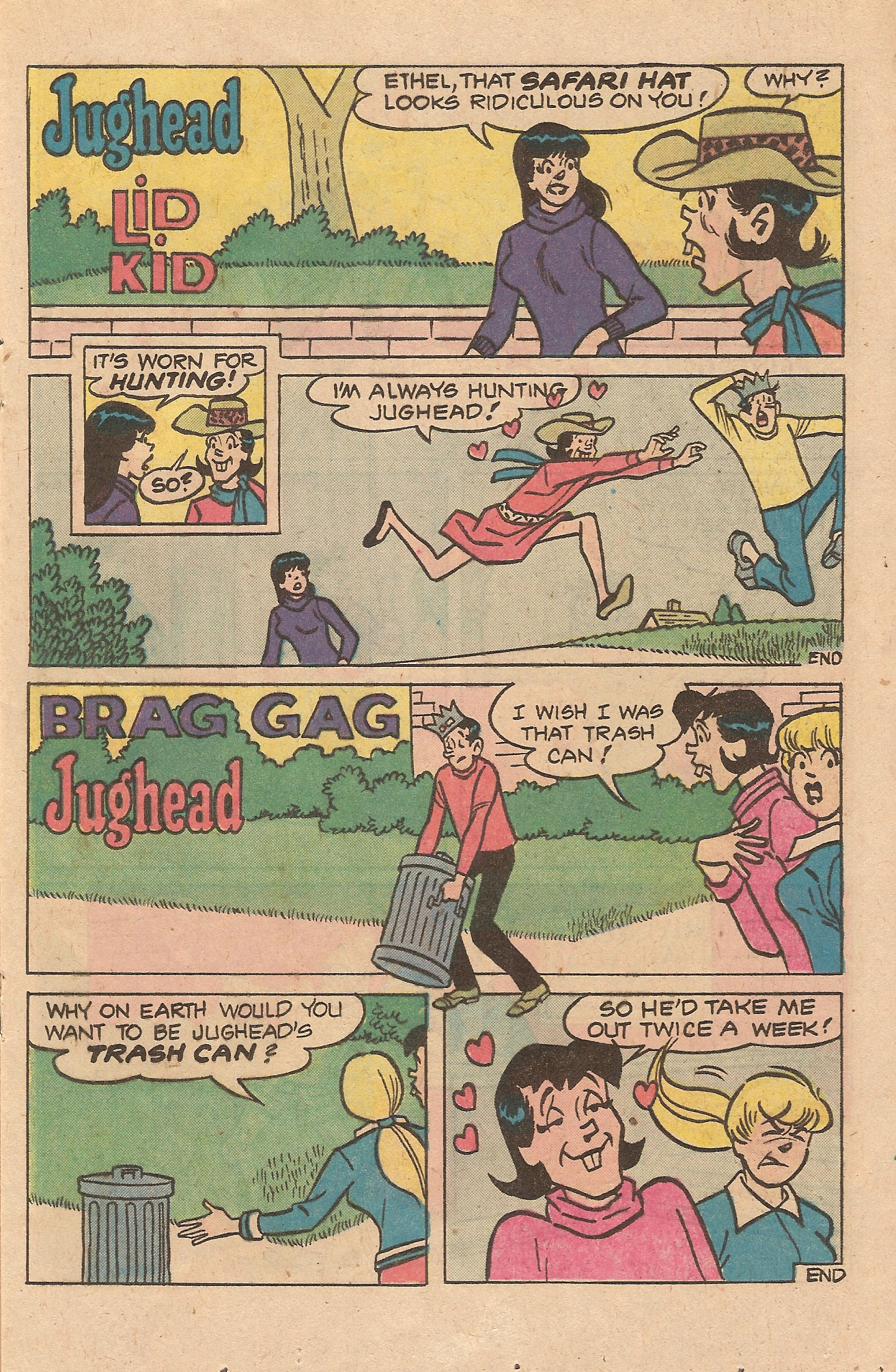 Read online Jughead's Jokes comic -  Issue #58 - 17