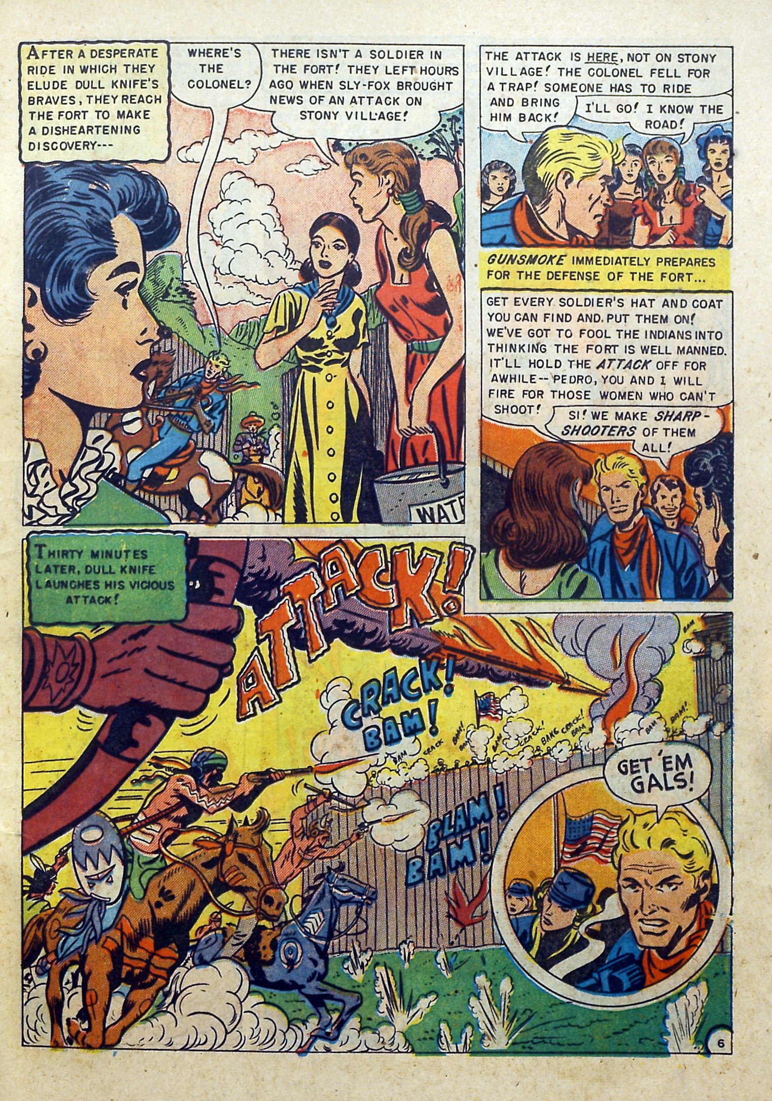 Read online Gunsmoke comic -  Issue #14 - 15