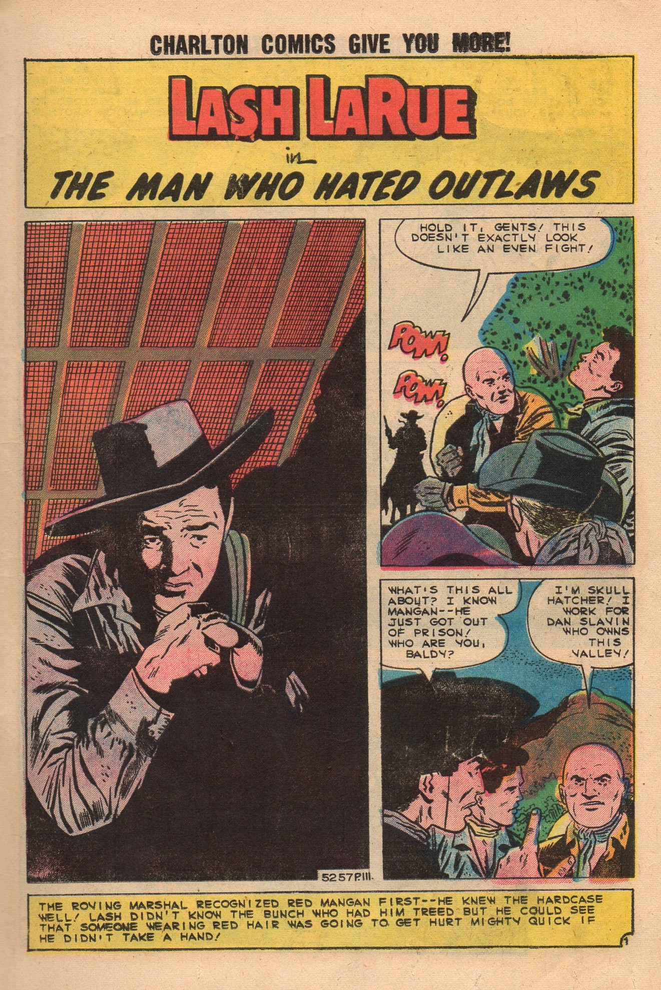 Read online Lash Larue Western (1949) comic -  Issue #75 - 11
