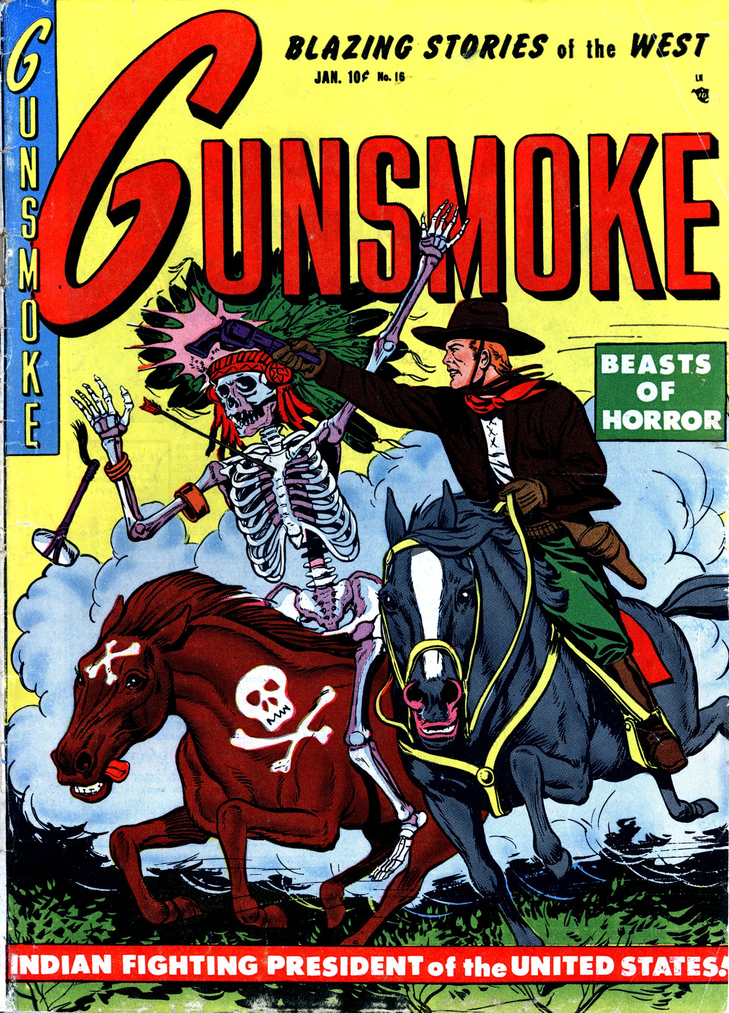 Read online Gunsmoke comic -  Issue #16 - 1