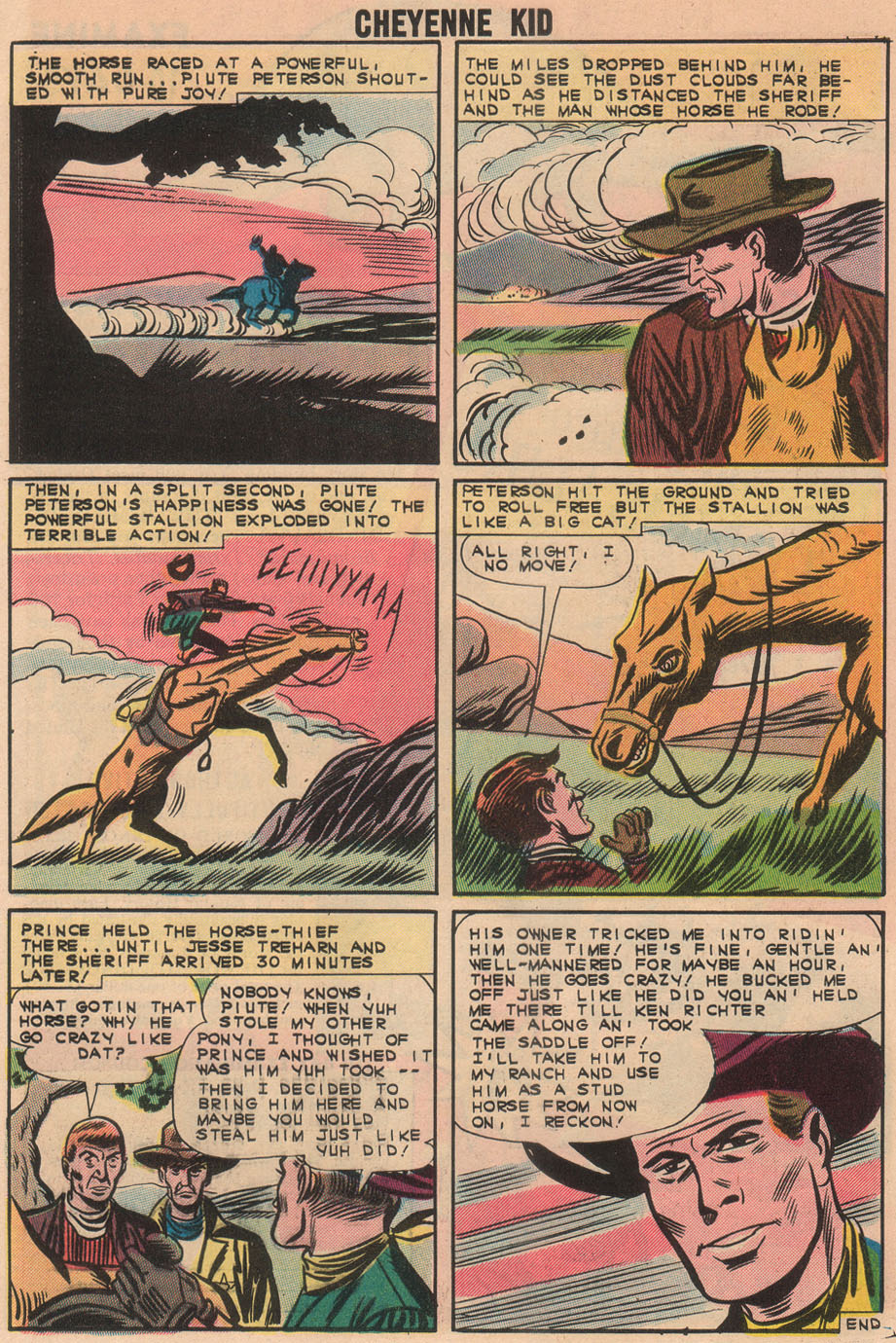 Read online Cheyenne Kid comic -  Issue #37 - 32