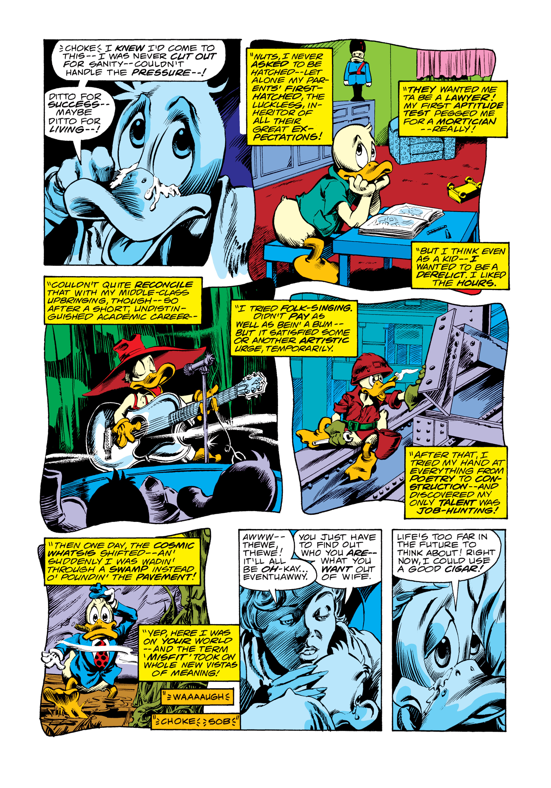 Read online Marvel Masterworks: Howard the Duck comic -  Issue # TPB 1 (Part 4) - 4