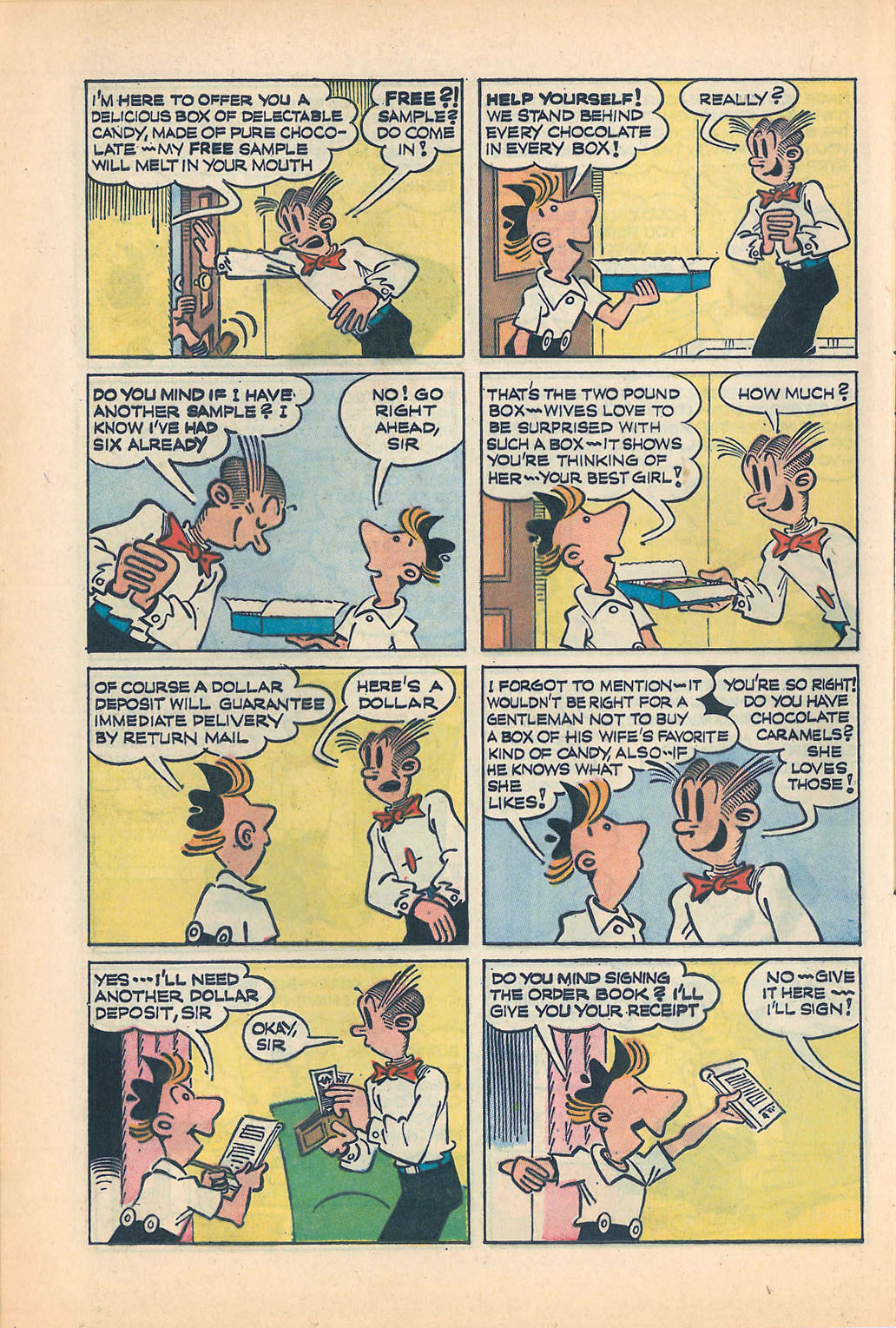 Read online Blondie Comics (1960) comic -  Issue #149 - 8