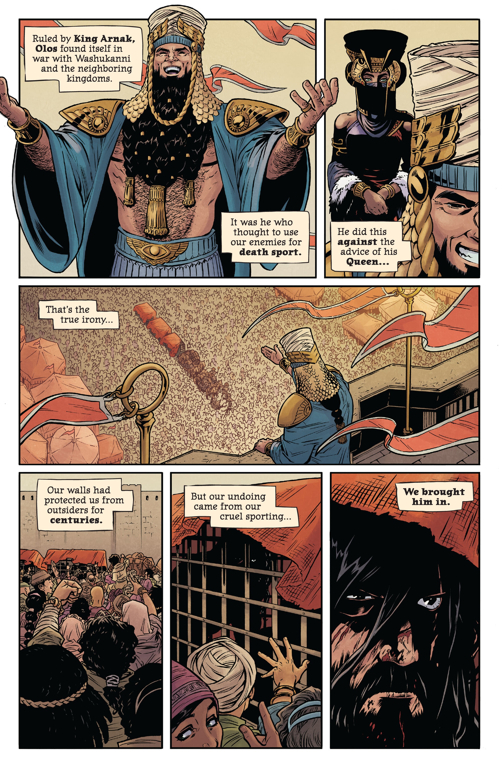 Read online BRZRKR: Fallen Empire comic -  Issue # Full - 7